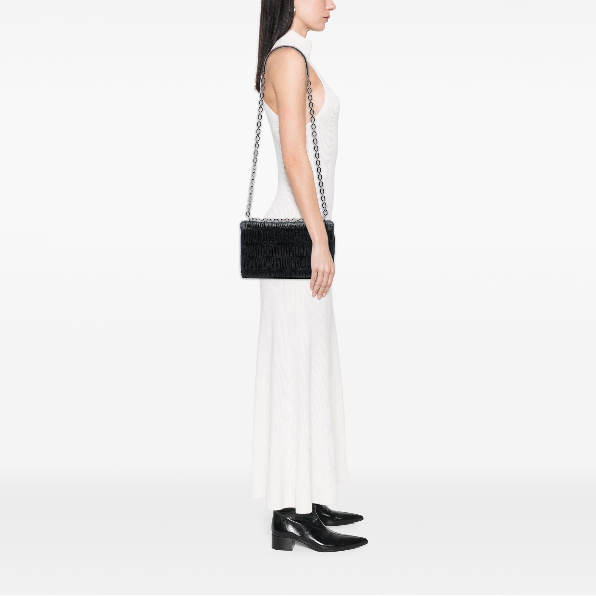 Prada Nappa Gaufre Shoulder Bag