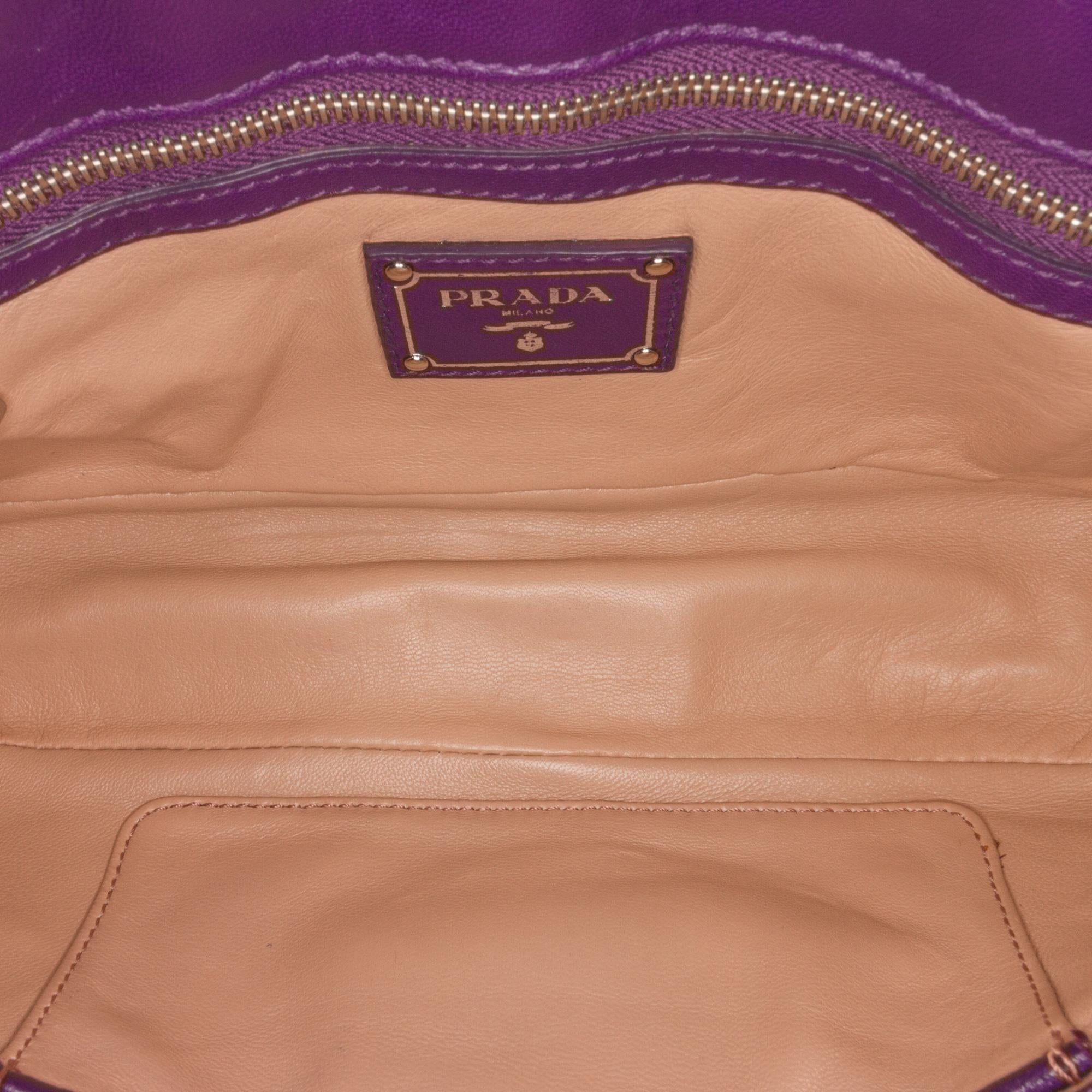 Prada Nappa Gaufre Sound Lock Crossbody Bag (SHG-GrlPP0)