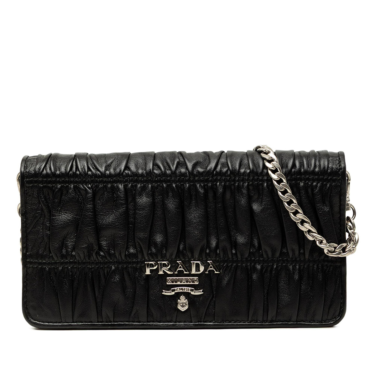 Prada Nappa Gaufre Wallet On Chain