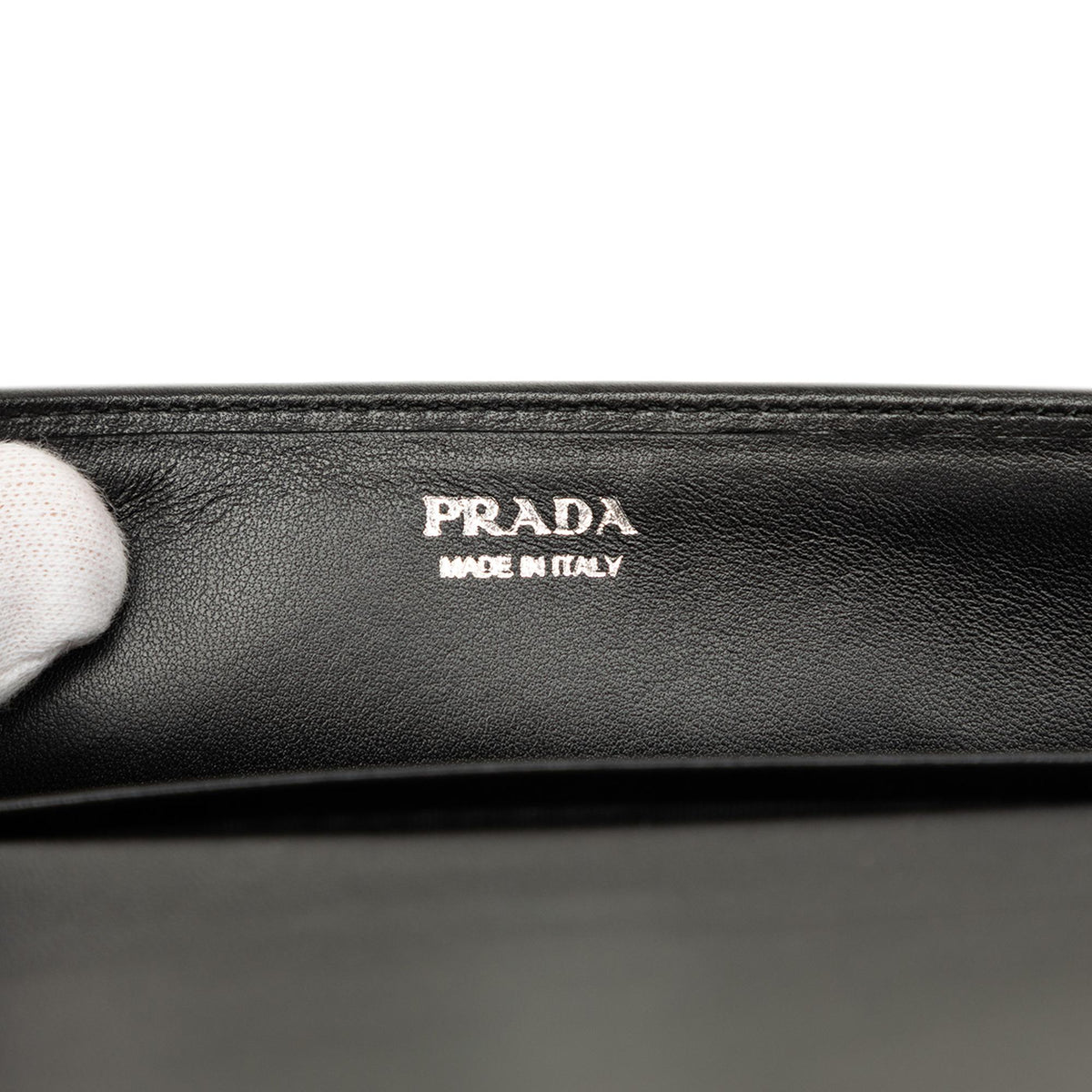 Prada Nappa Gaufre Wallet On Chain