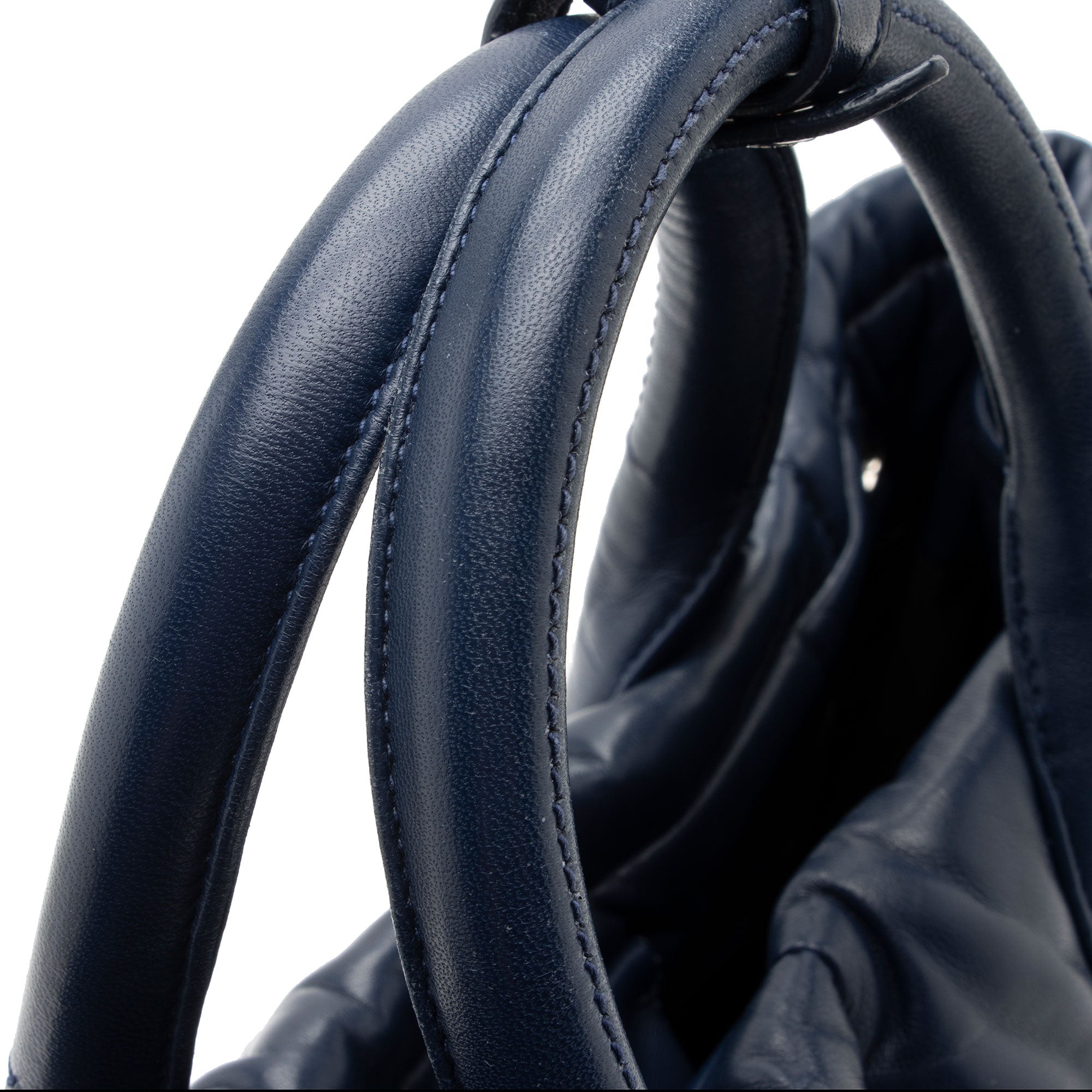 Prada Nappa Leather Quilted Bomber Tote (SHF-7Nco1H)