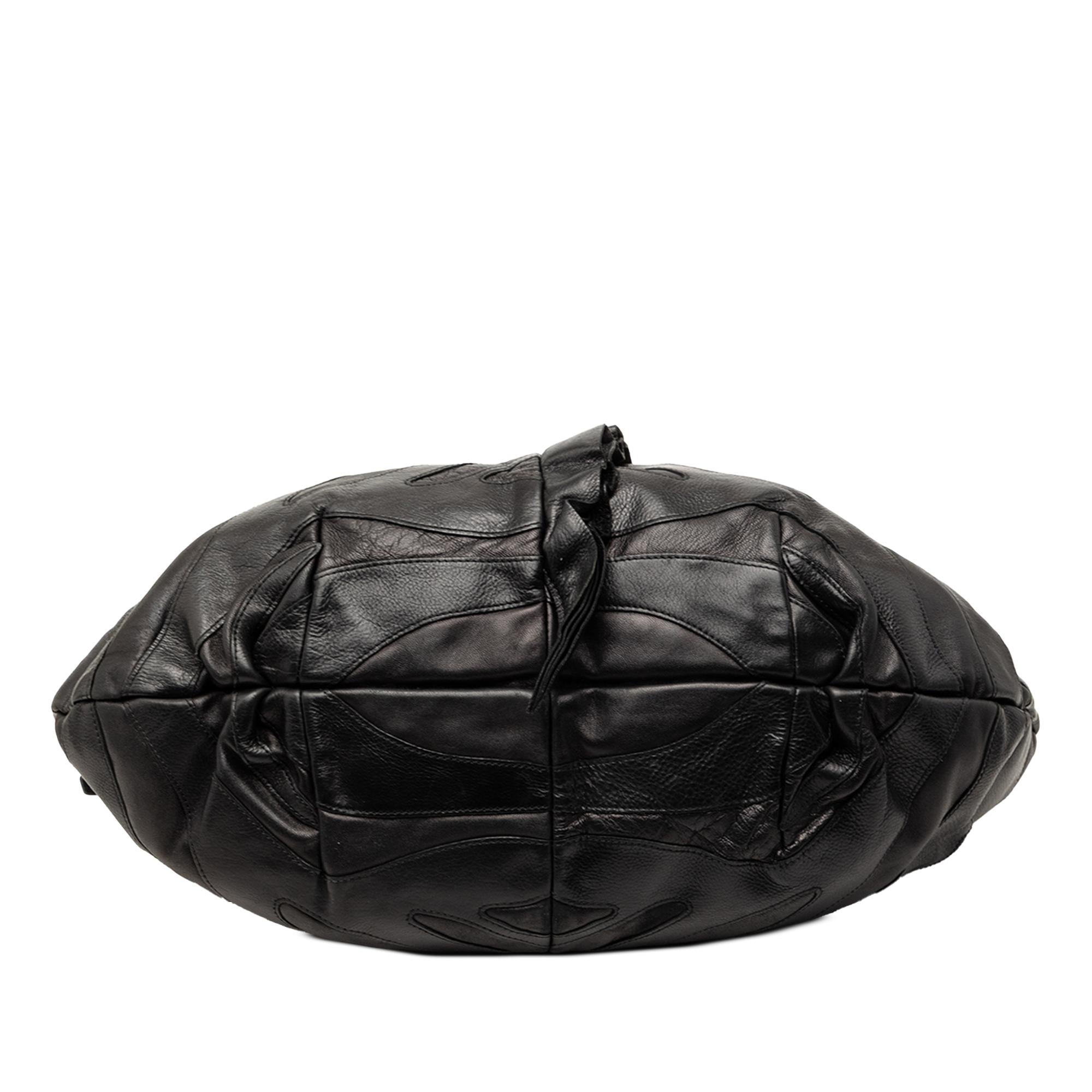 Prada Nappa Mordore Ruffle Hobo