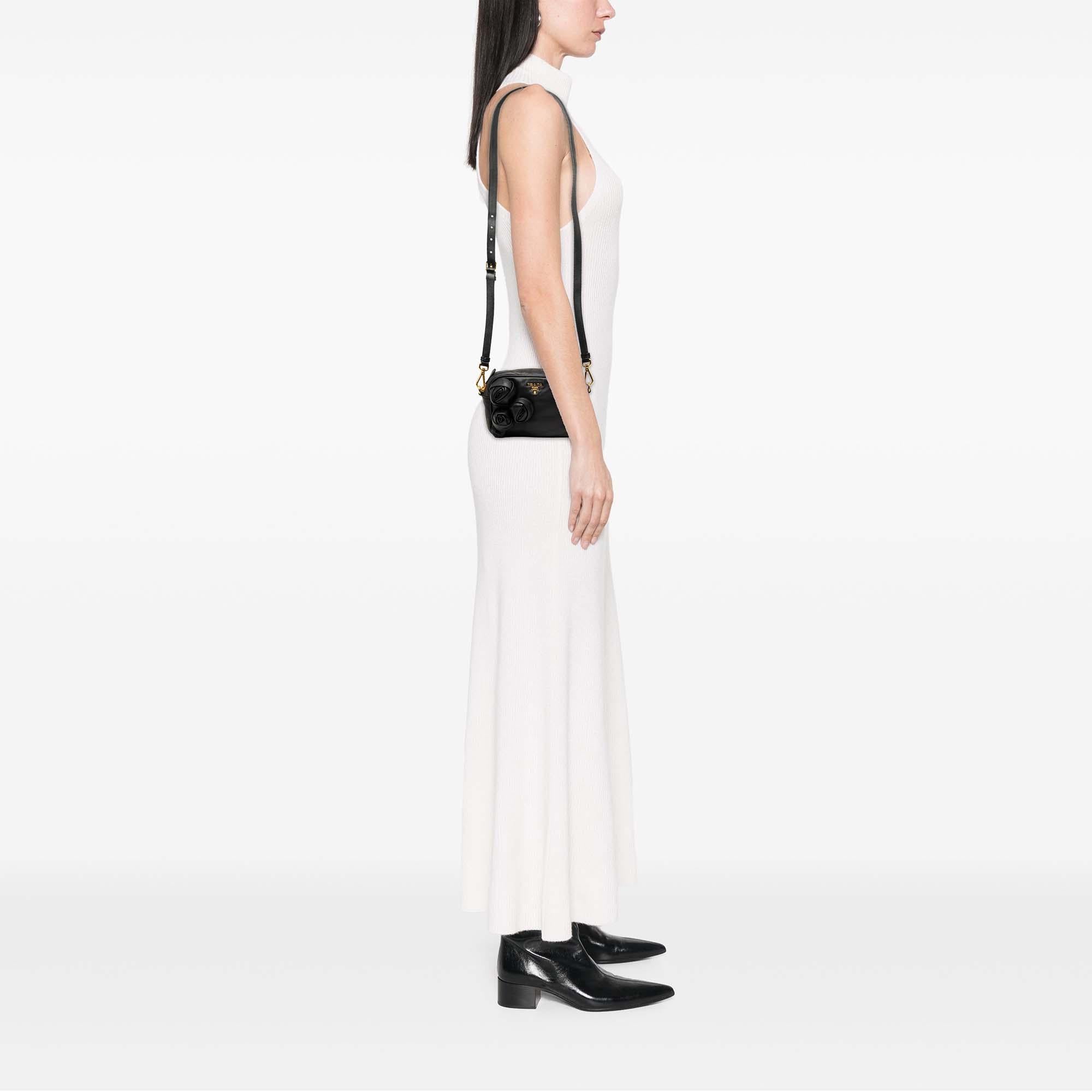 Prada Nappa Rosette Crossbody
