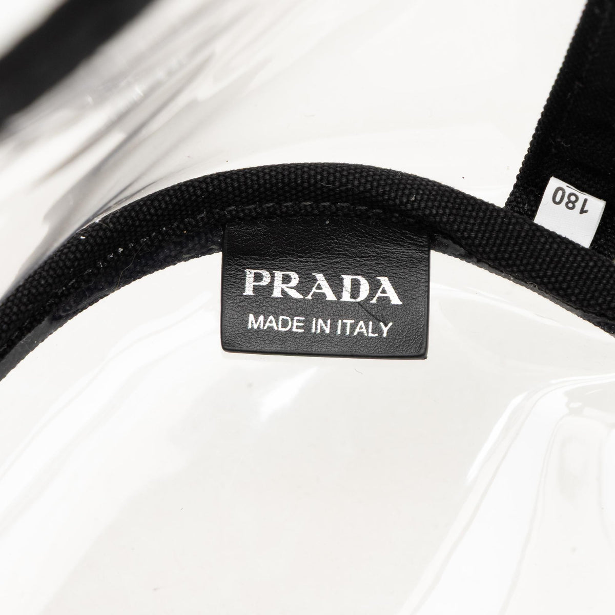 Prada PVC Canapa Logo Tote
