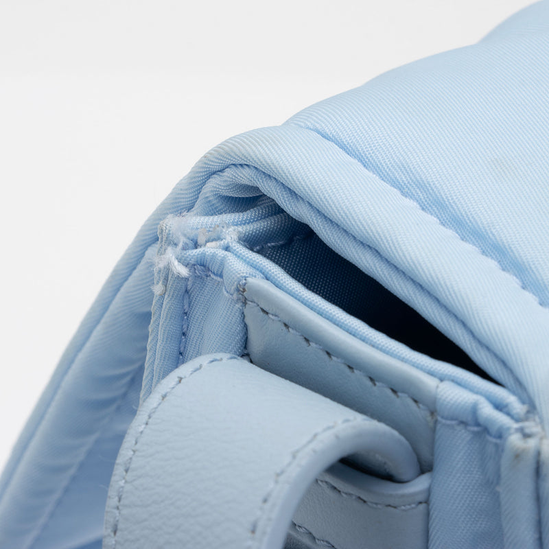 Prada Padded Re-Nylon Flap Small Shoulder Bag (SHF-m89dJB)