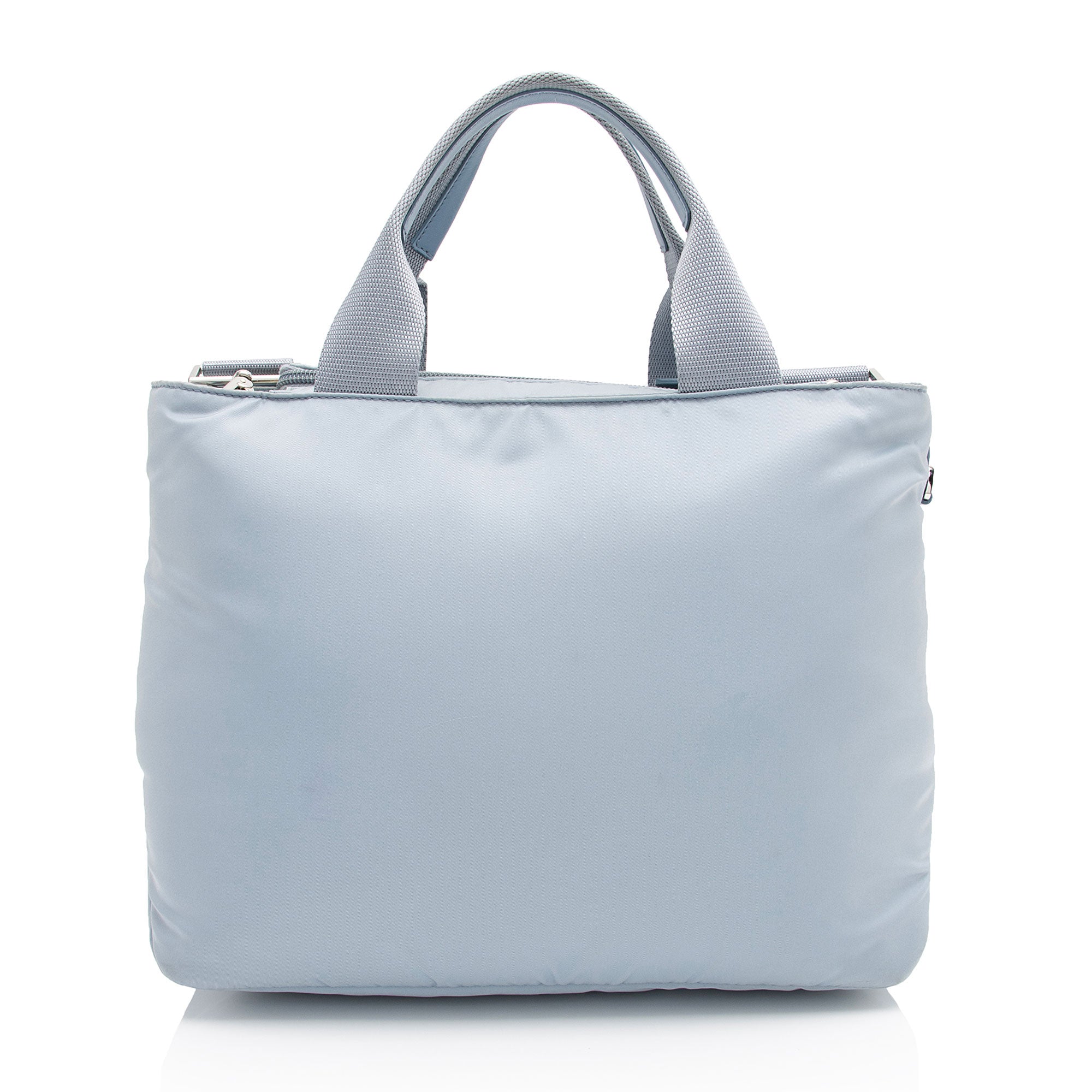 バッグ PRADA SPORT ARCHIVE LOGO NYLON TOTE BAG Prada Padded Re-Nylon Front Pocket Tote (SHF-GP11OG)