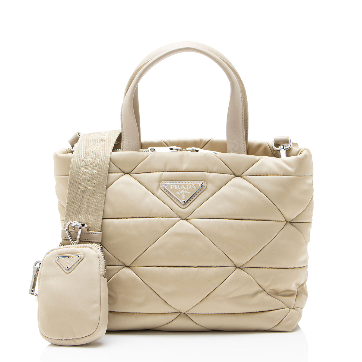 Prada Padded Re-Nylon Small Tote