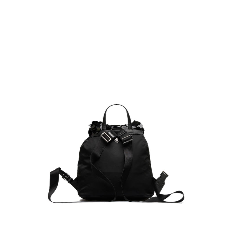 Prada Paillette-Accent Tessuto Backpack (SHG-JrrZ3s)