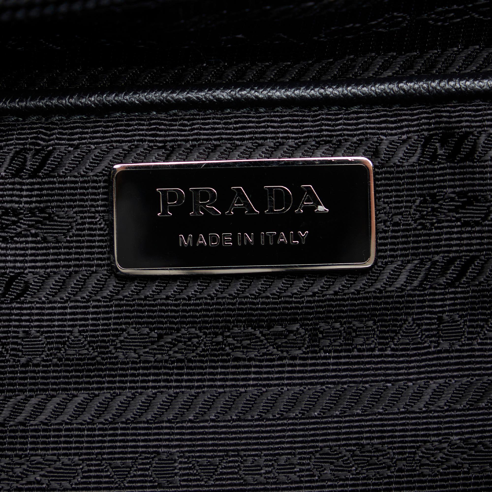 Prada Paillette-Accent Tessuto Backpack (SHG-JrrZ3s)