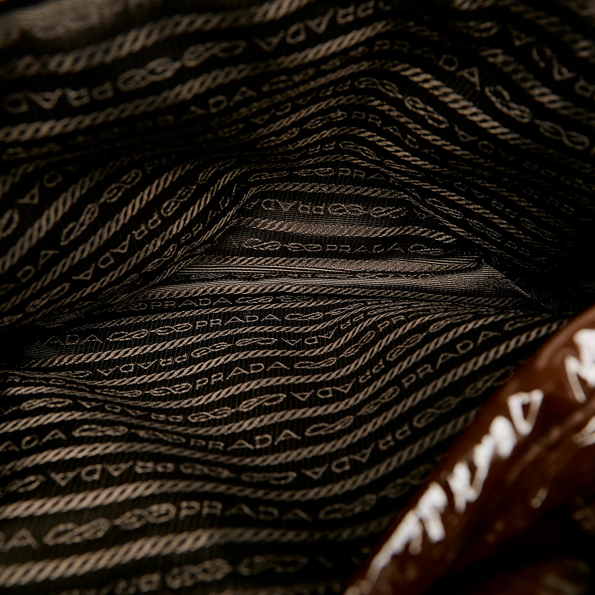 Prada Patent Leather Satchel (SHG-37314)