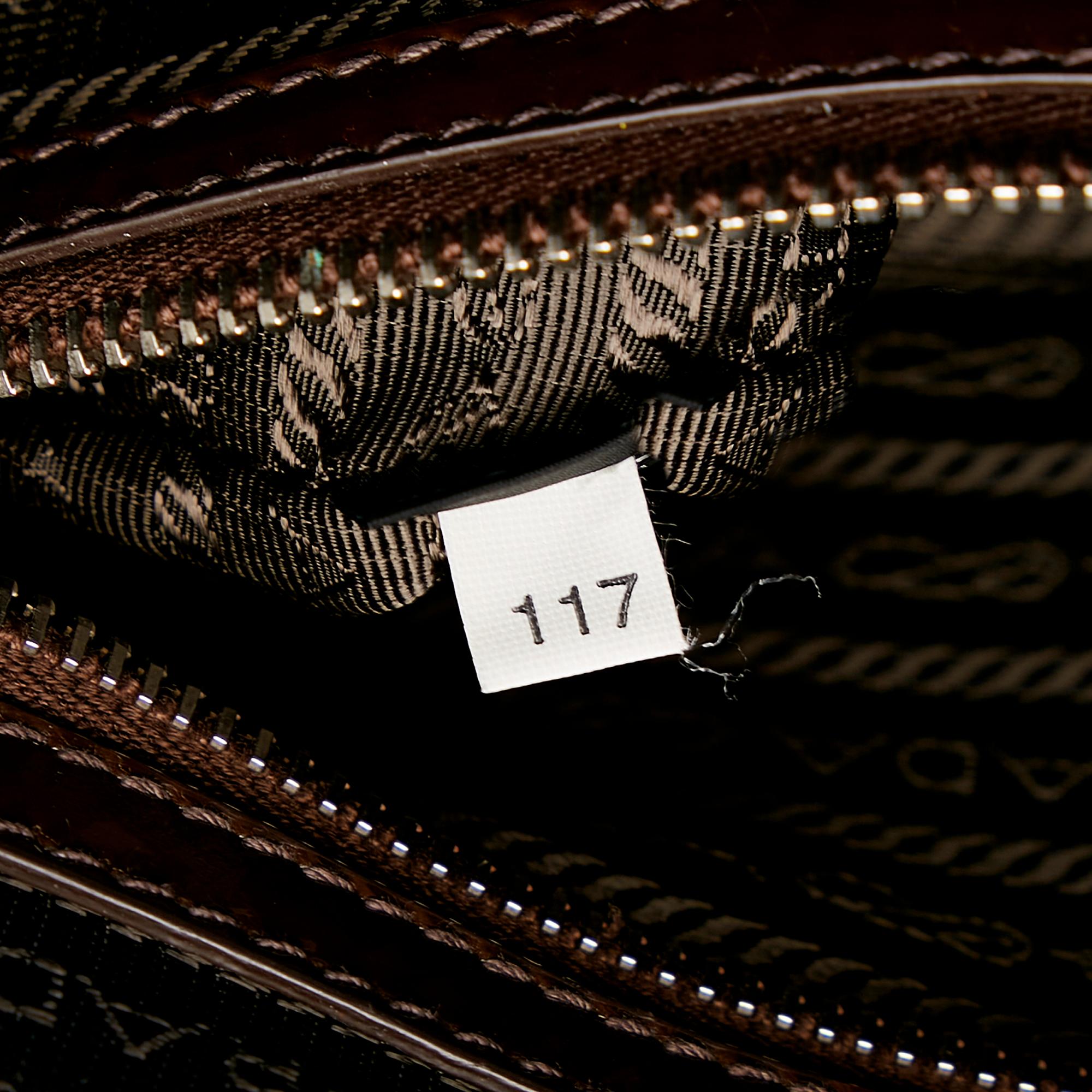 Prada Patent Leather Satchel (SHG-37314)