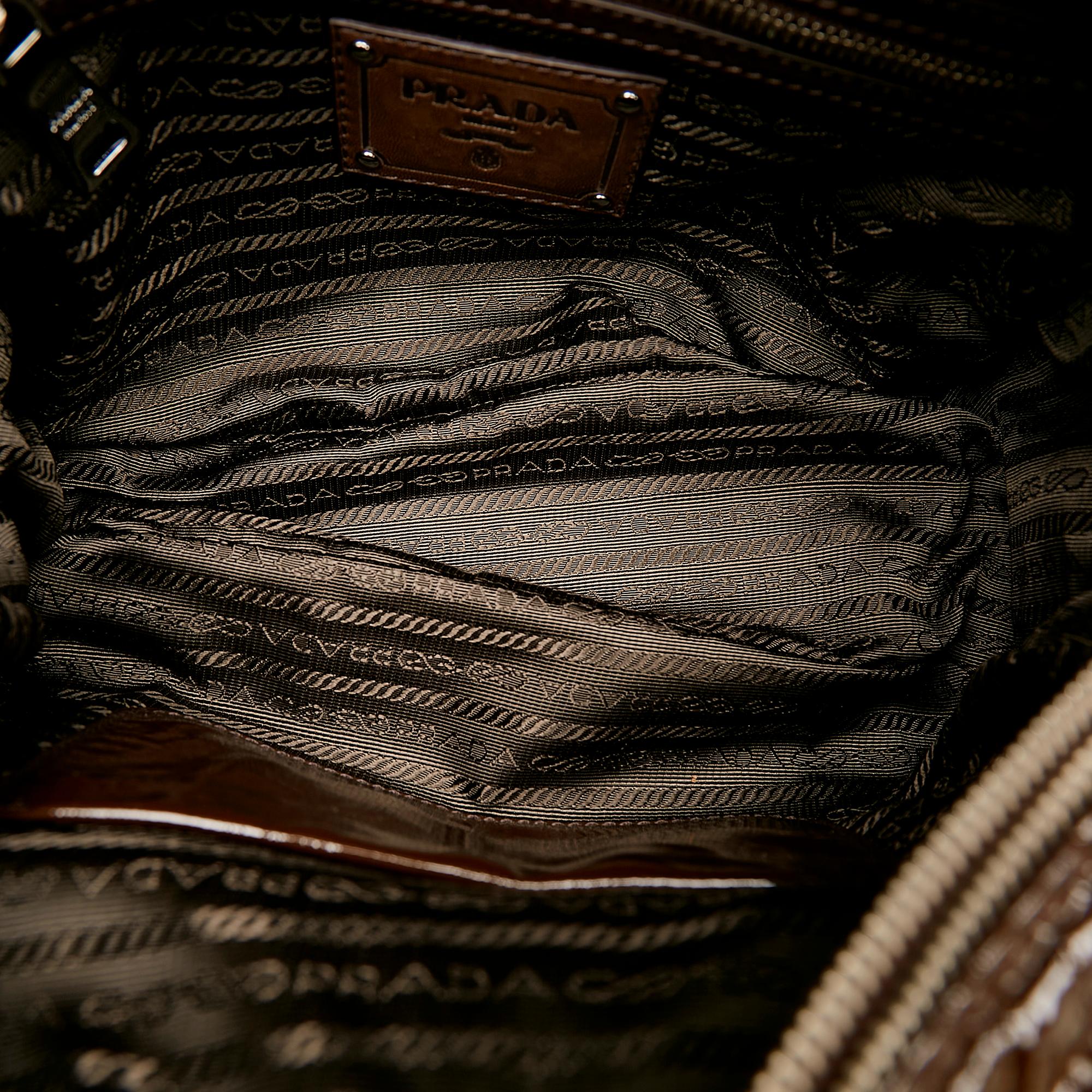 Prada Patent Leather Satchel (SHG-37314)