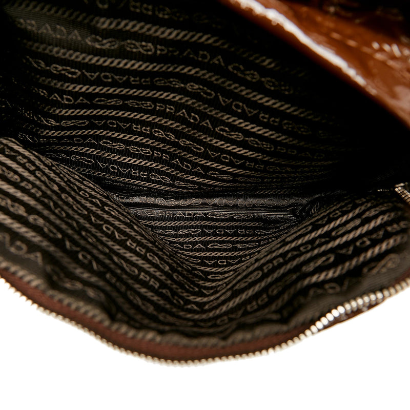 Prada Patent Leather Satchel (SHG-37314)
