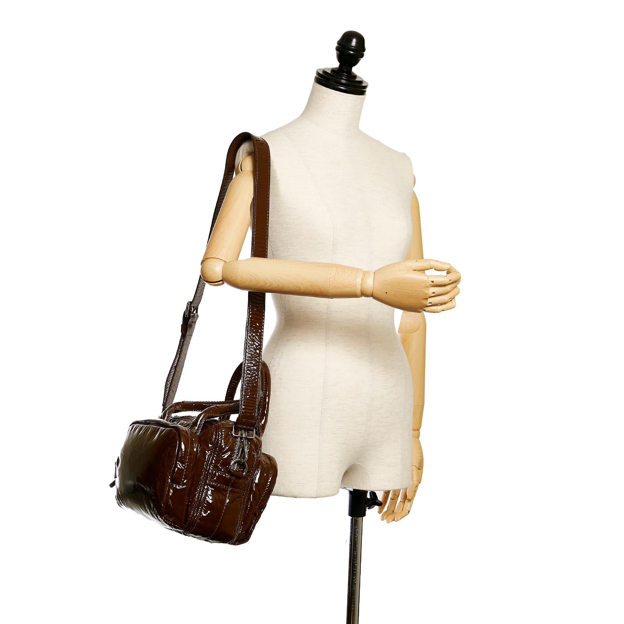 Prada Patent Leather Satchel (SHG-37314)