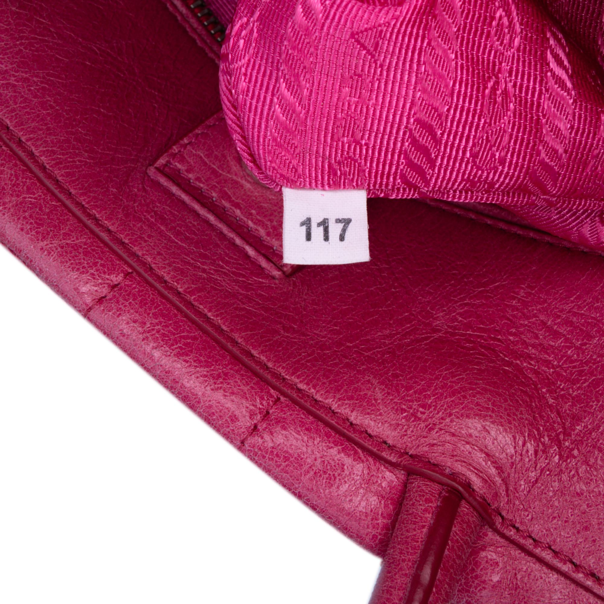 Prada Quilted Nappa Satchel