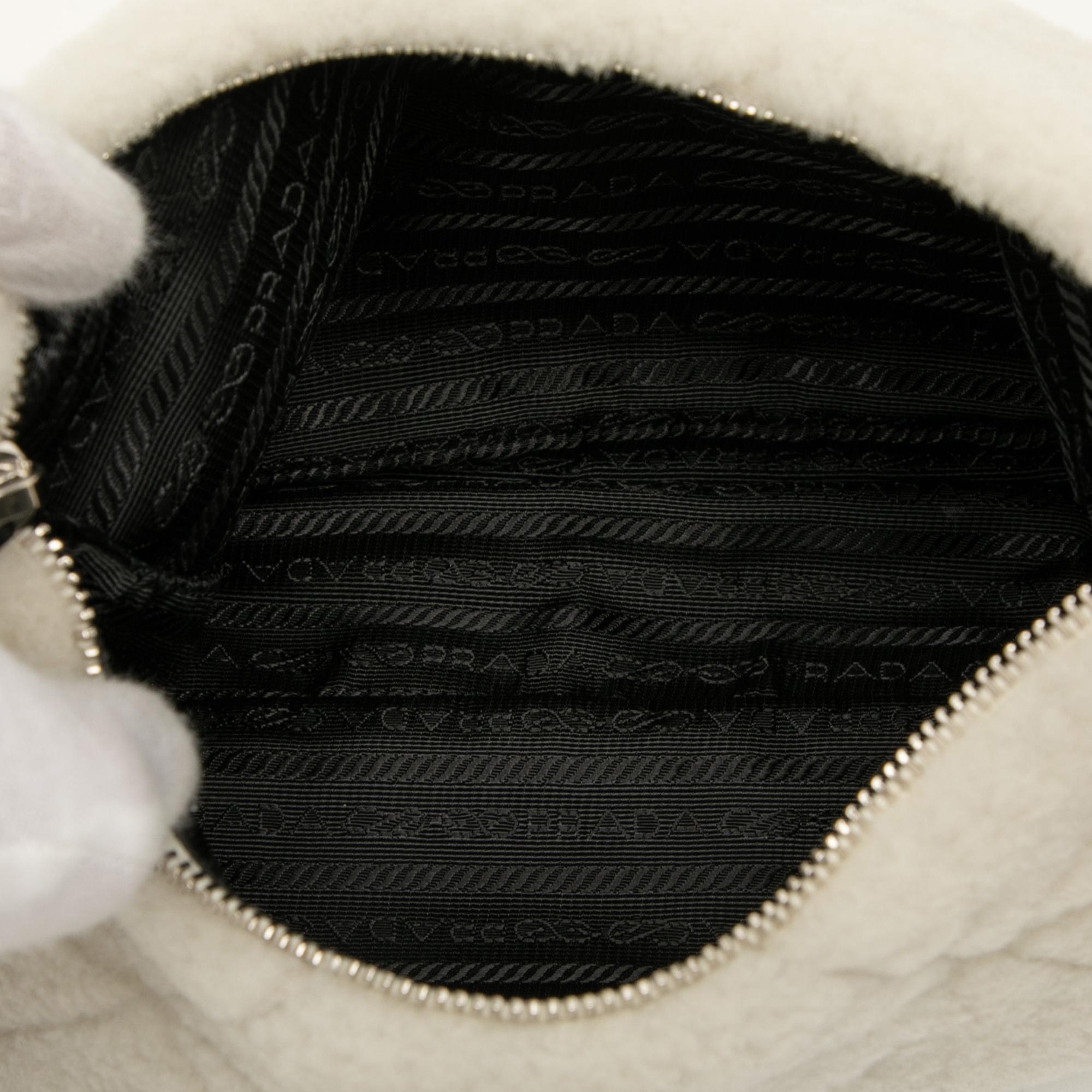 Prada Quilted Shearling Re Edition 2005 Crossbody