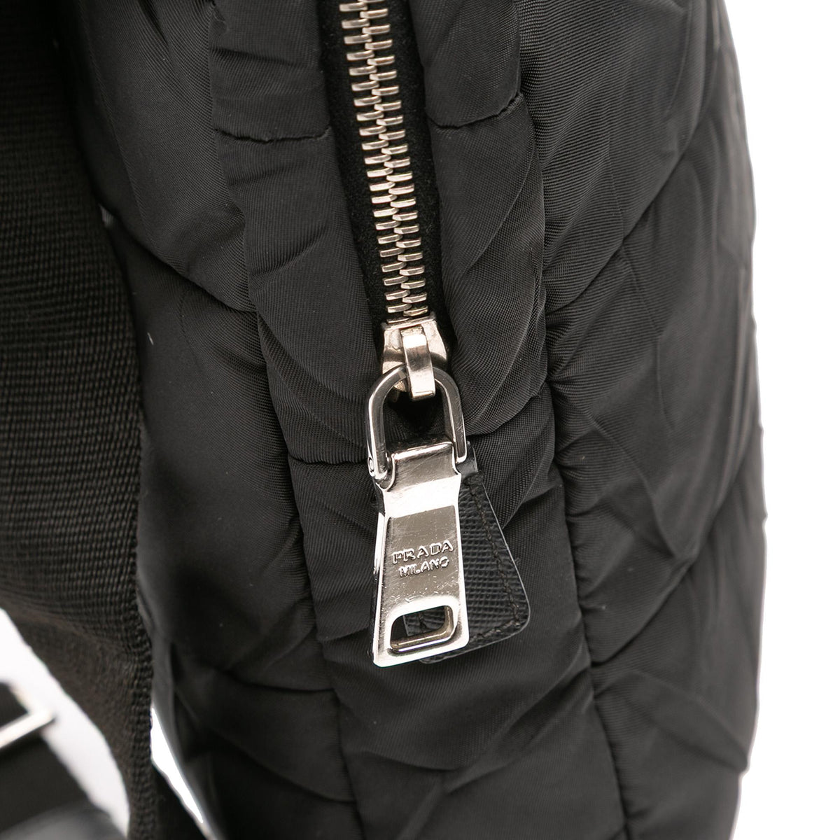 Prada Quilted Tessuto Crossbody