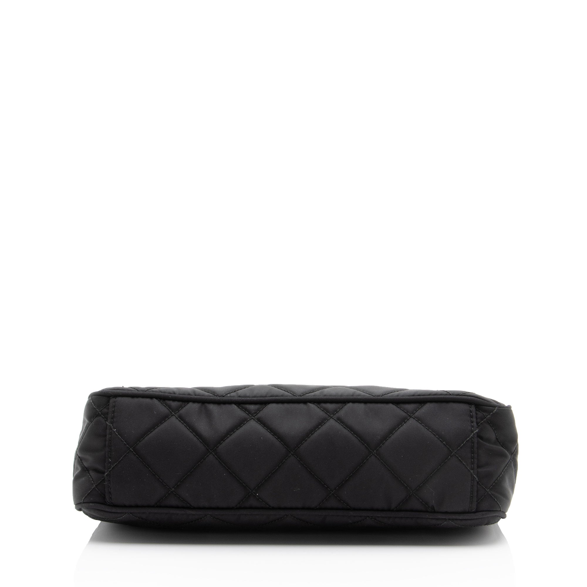 Prada Quilted Tessuto Impuntu Hobo