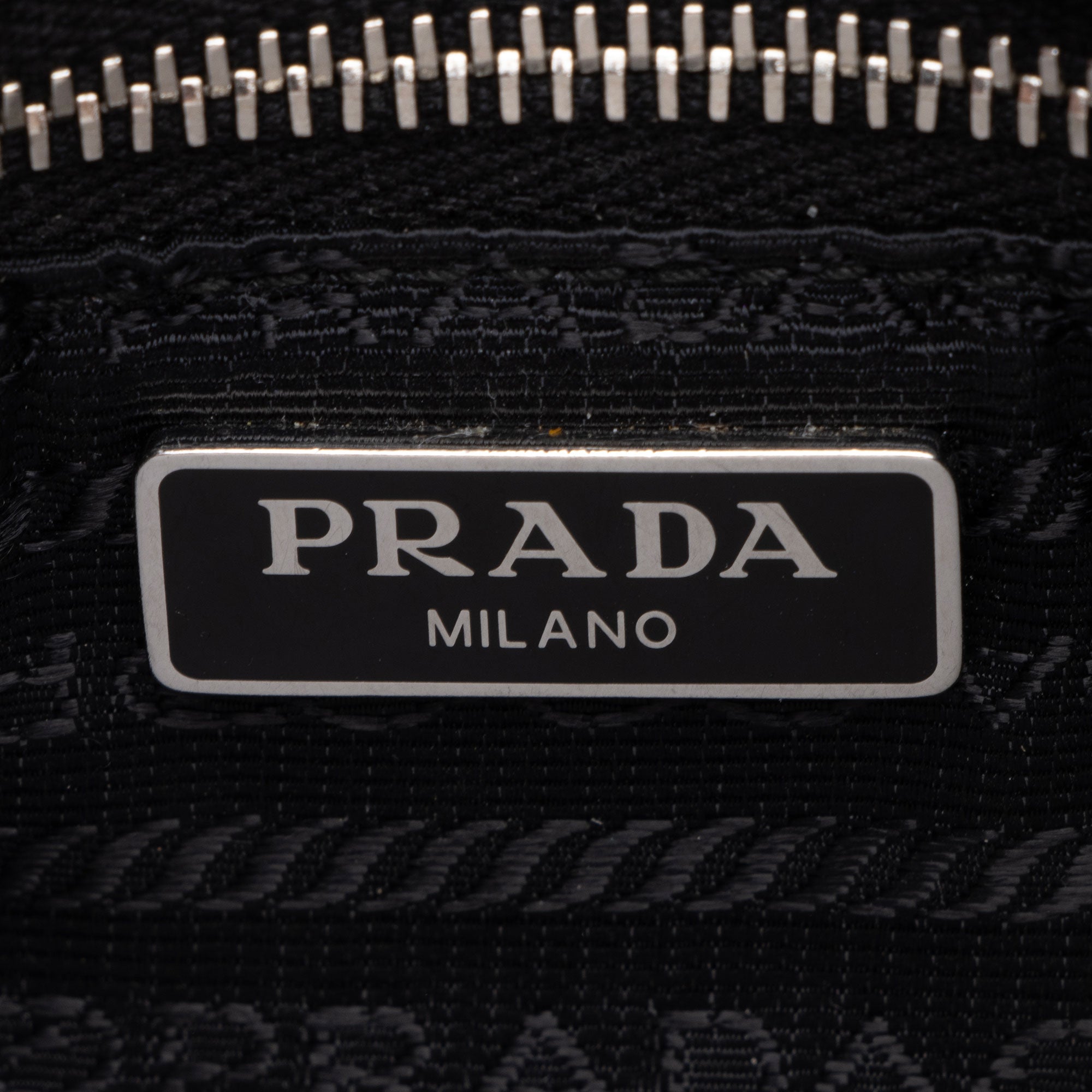 Prada Quilted Tessuto Impuntu Hobo
