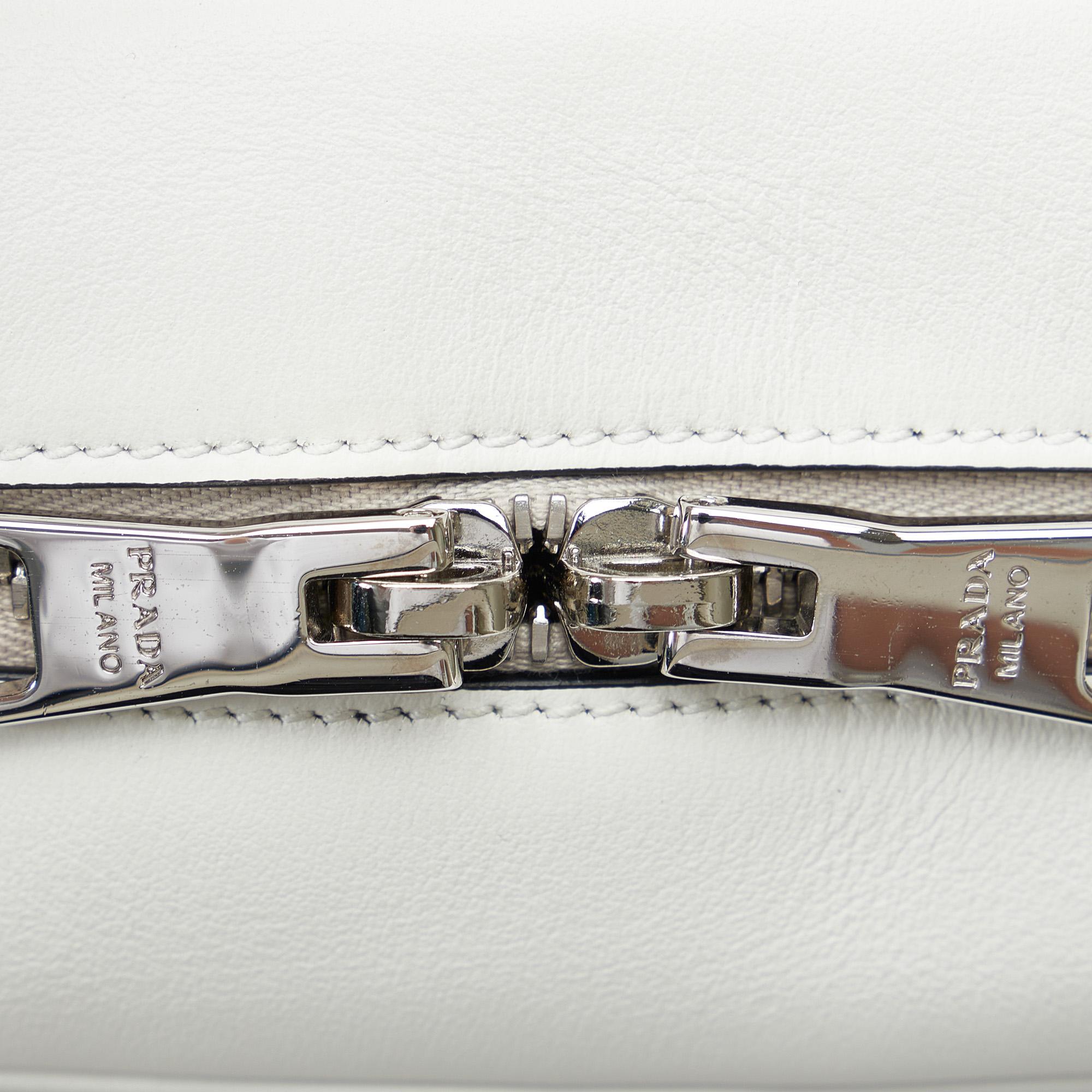 Prada Racing Logo Satchel (SHG-MufGJE)