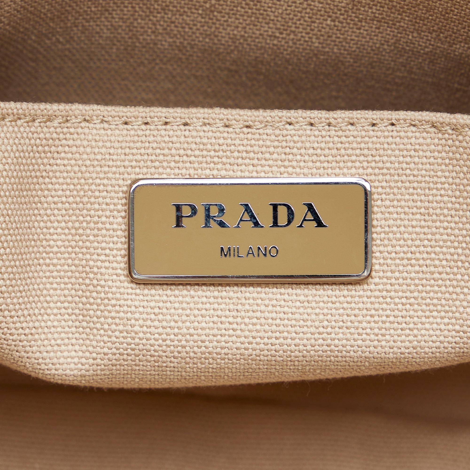 Prada Raffia Satchel (SHG-mfUBGp)