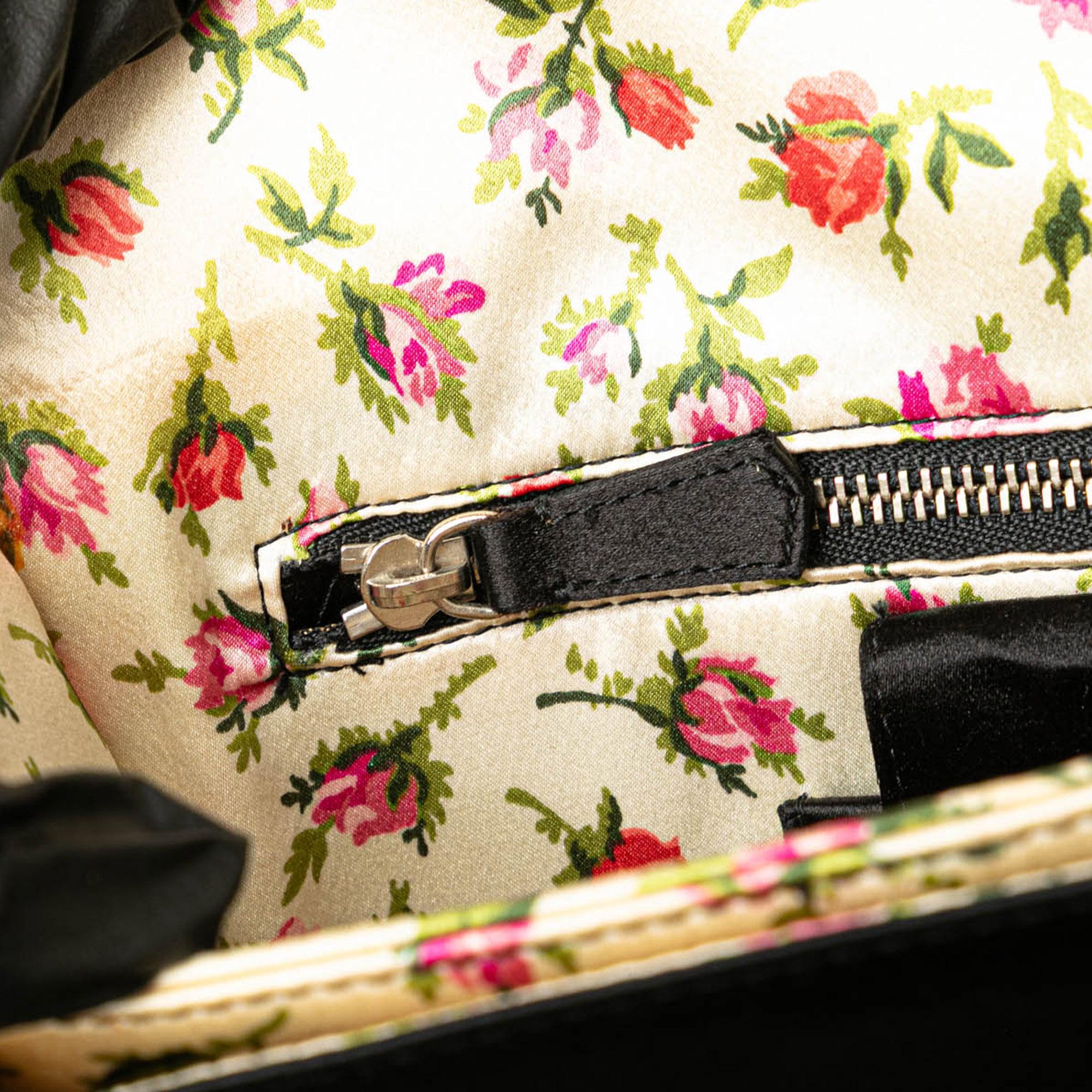 Prada Raso Flower Shoulder Bag