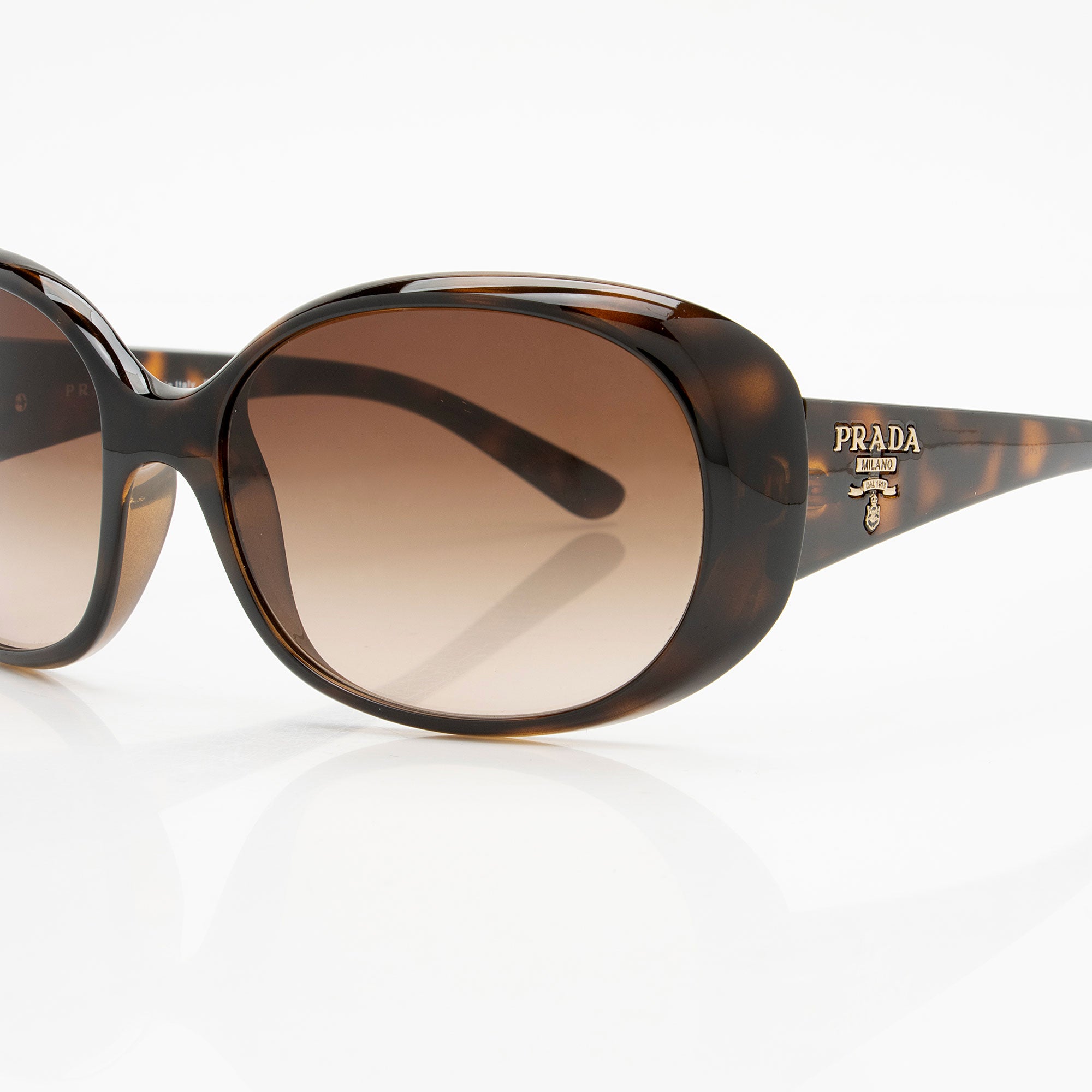 Prada Round Logo Sunglasses
