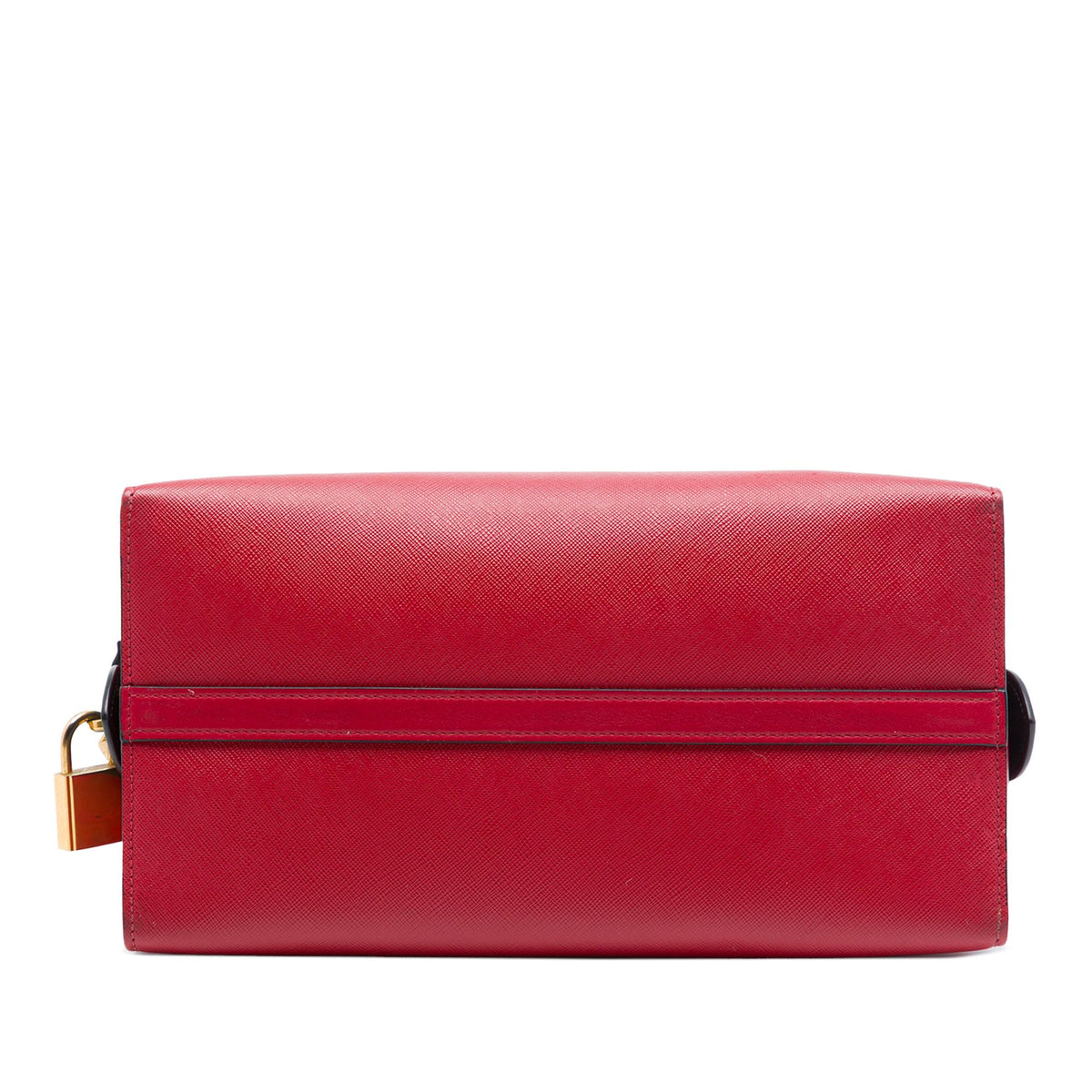 Prada Saffiano And City Calf Esplanade Satchel