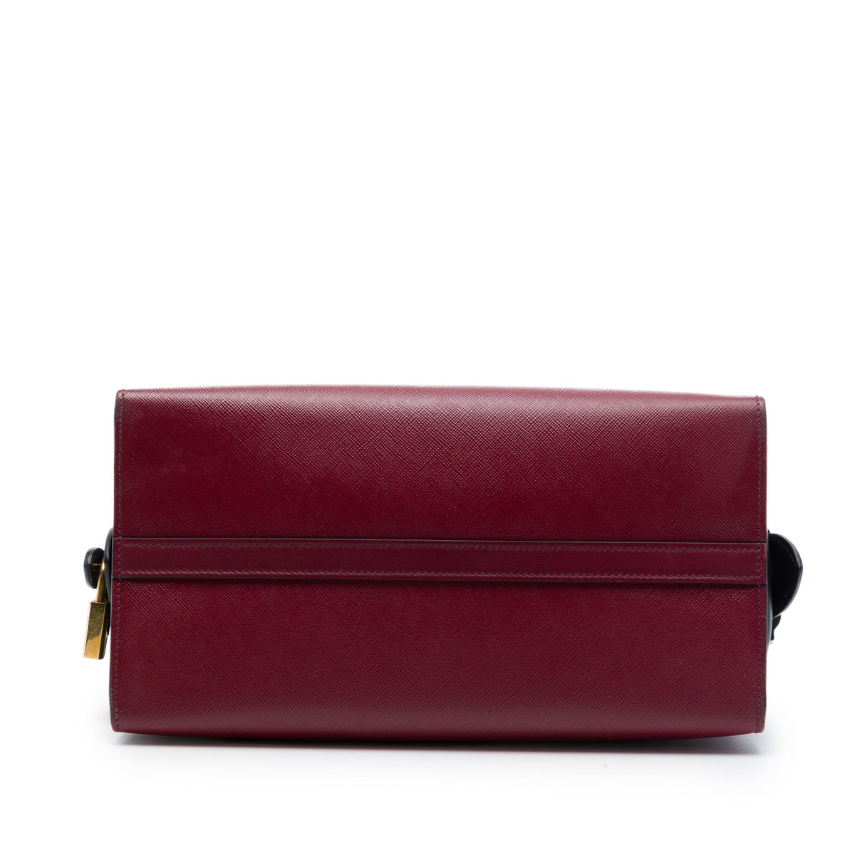 Prada Saffiano And City Calf Esplanade Satchel