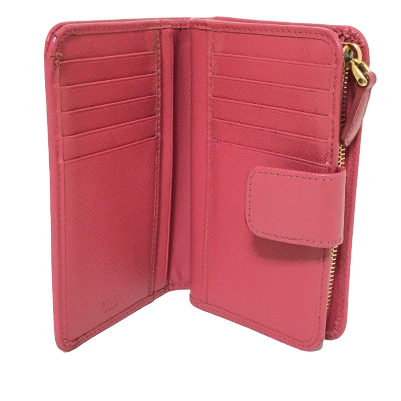 Prada Saffiano Bi-fold Wallet (SHG-icxPKO)