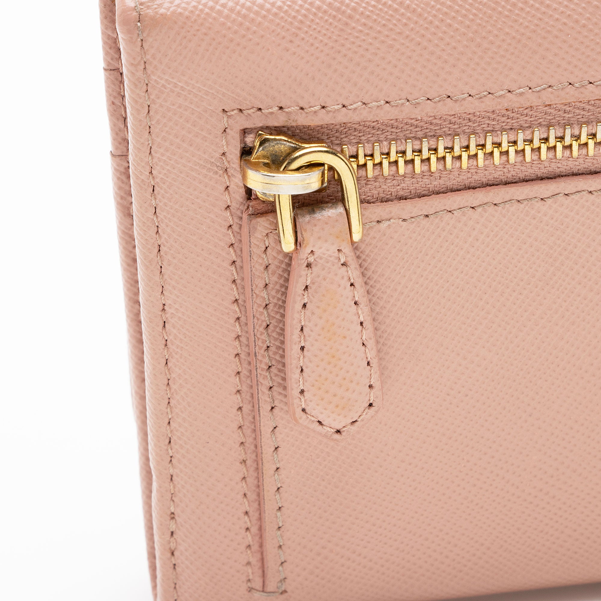 Prada Saffiano Bow Continental Wallet (SHF-qvljI5)