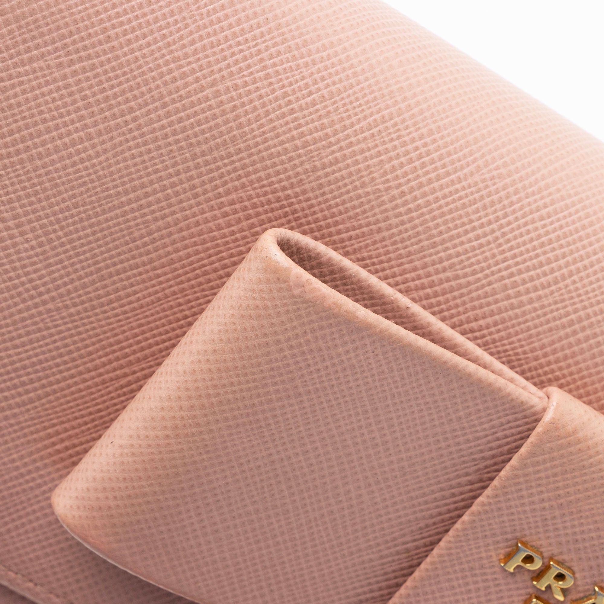 Prada Saffiano Bow Continental Wallet (SHF-qvljI5)