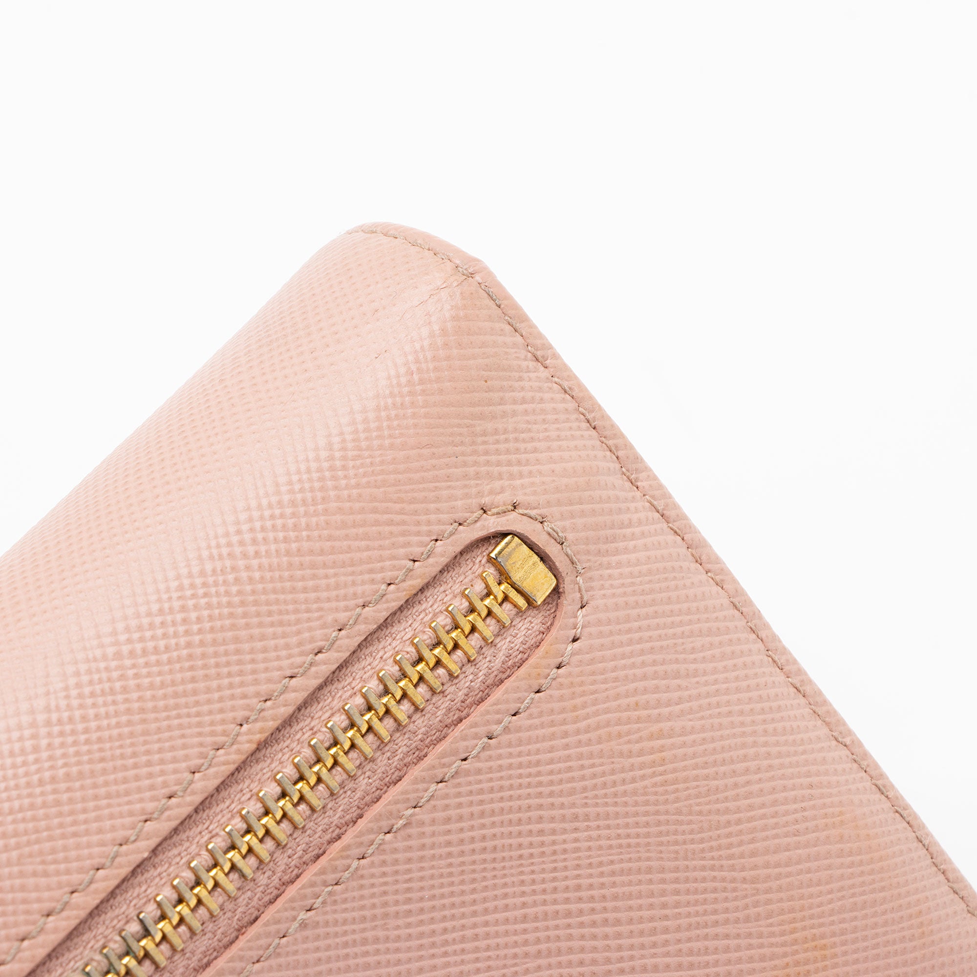 Prada Saffiano Bow Continental Wallet (SHF-qvljI5)