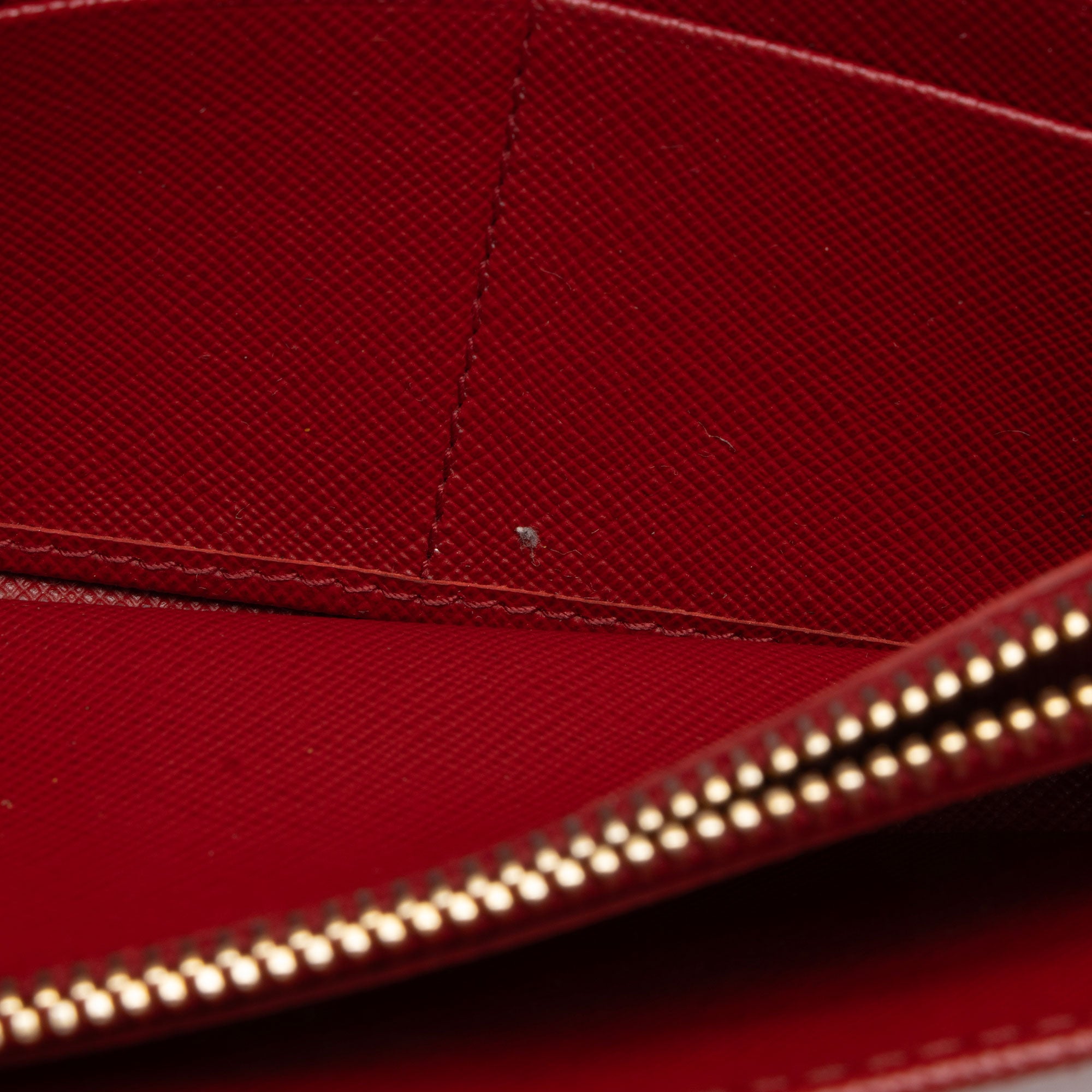 Prada Saffiano Bow Continental Wallet