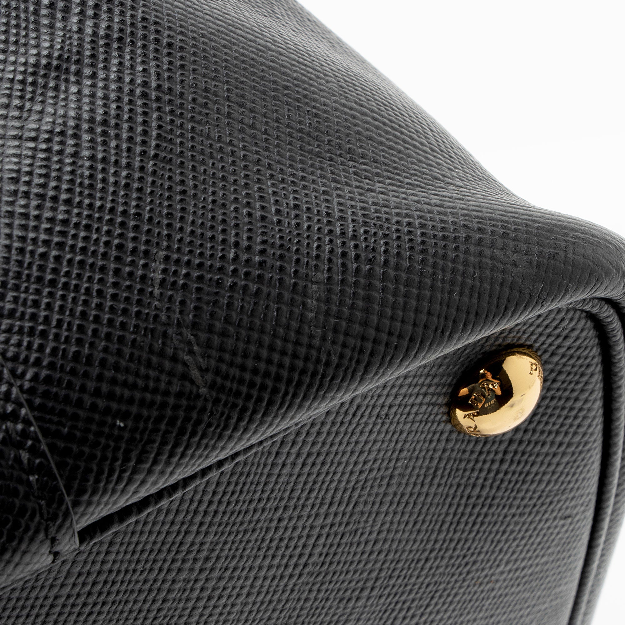 Prada Saffiano Buckle Tote