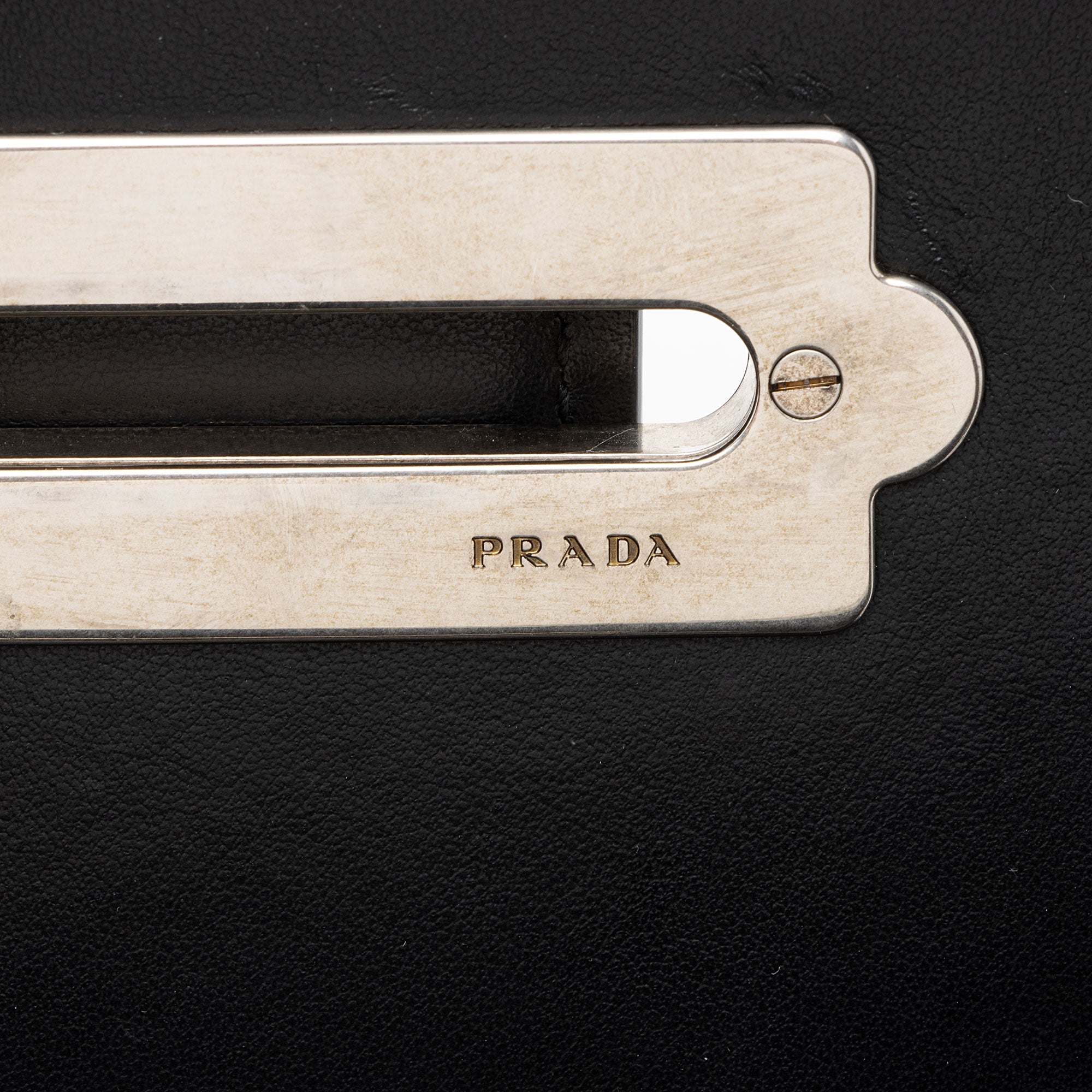 Prada Saffiano Calfskin Studded Cahier Belt Bag