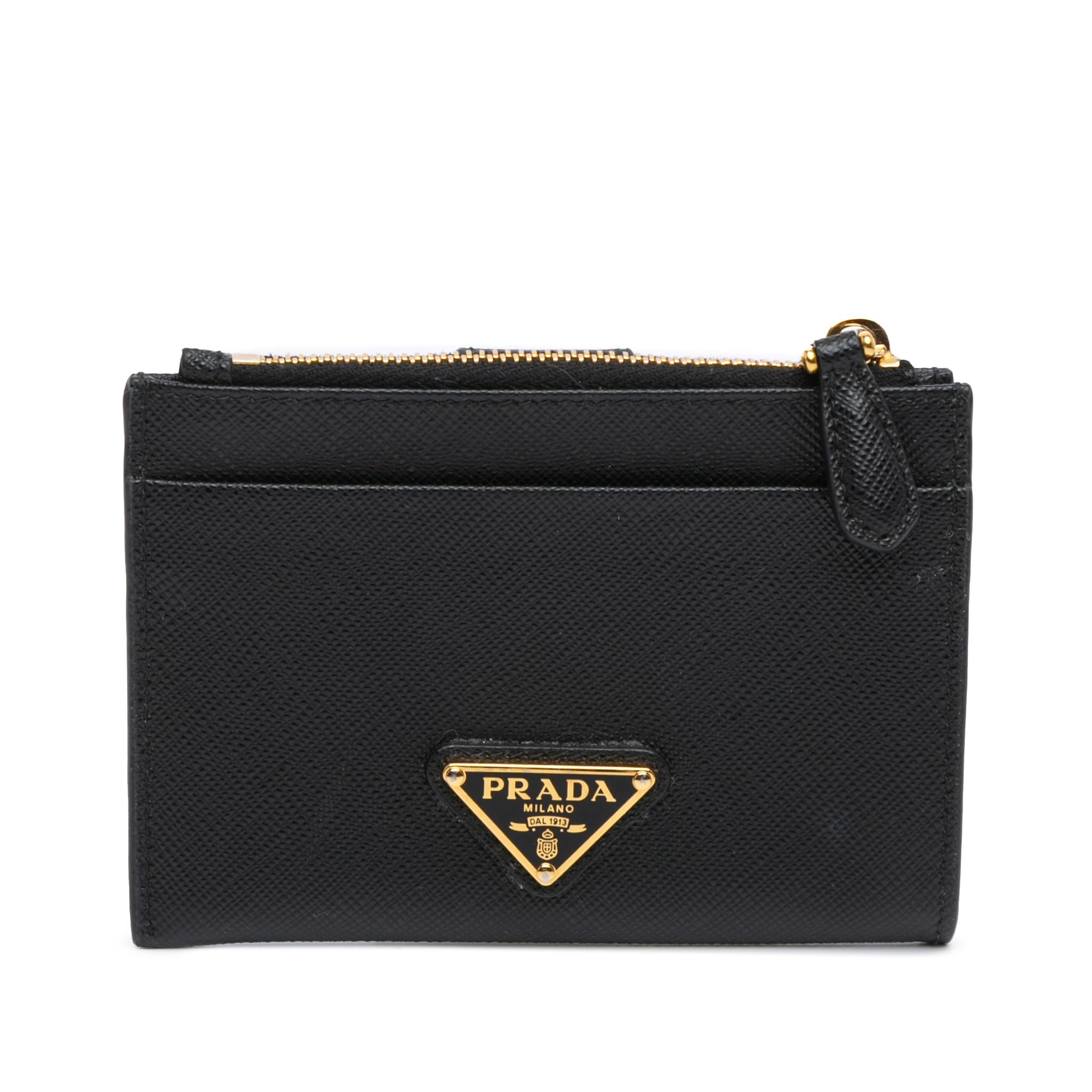 Prada Saffiano Card Holder (SHG-2wrJOT)