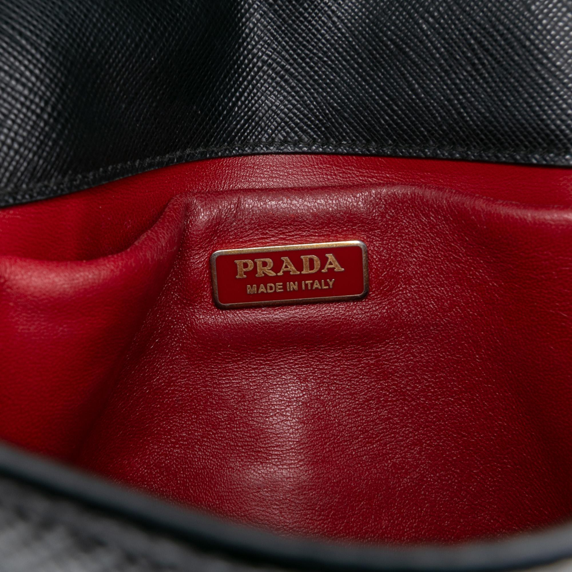 Prada Saffiano Chain Crossbody