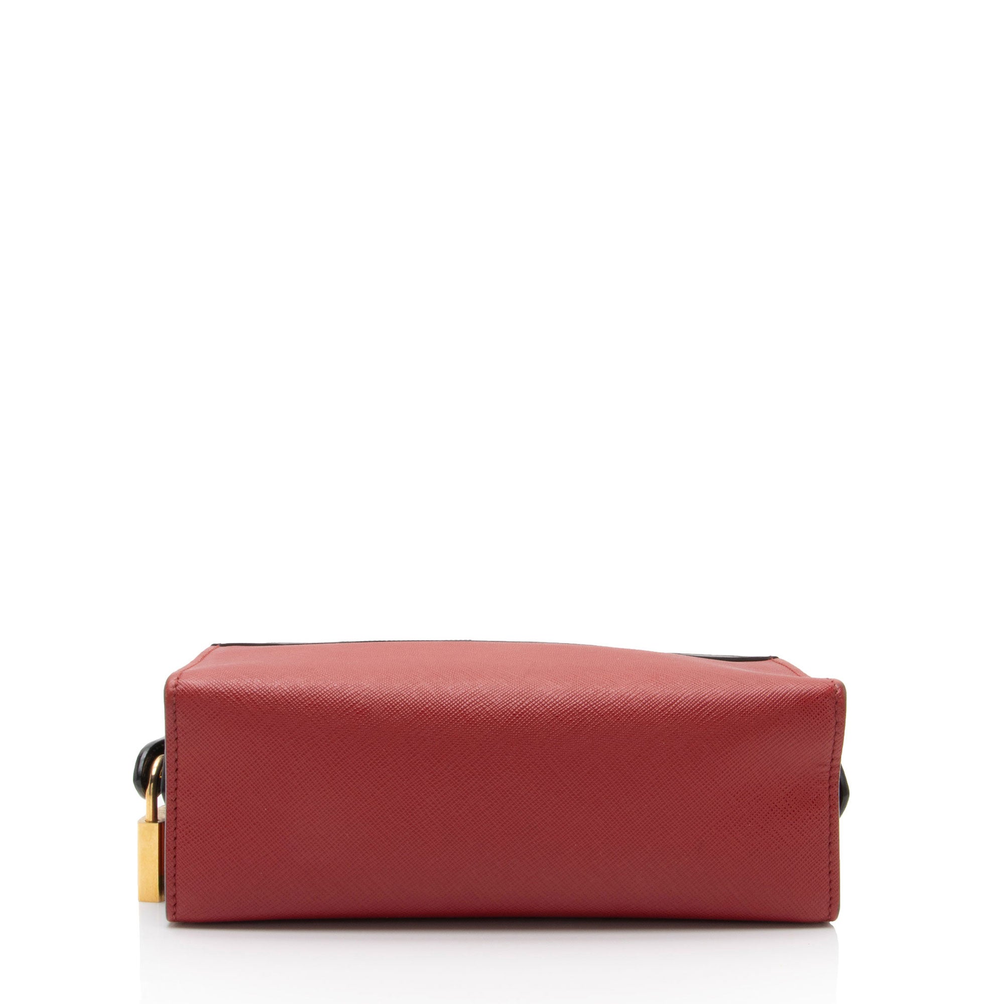 Prada Saffiano City Calf Esplanade Crossbody Bag (SHF-aLiiW2)