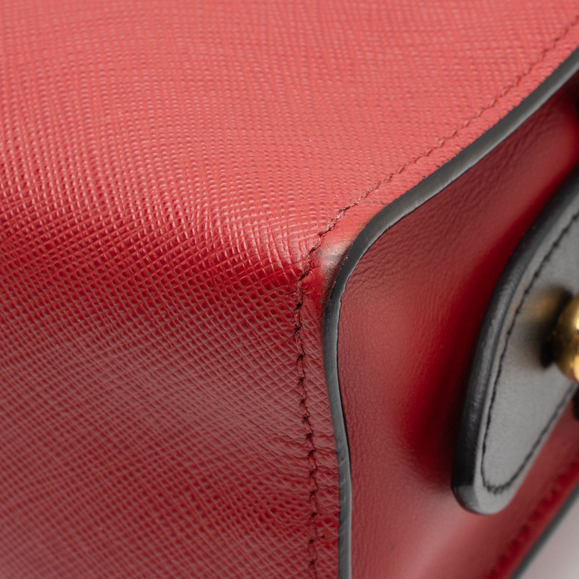 Prada Saffiano City Calf Esplanade Crossbody Bag (SHF-aLiiW2)
