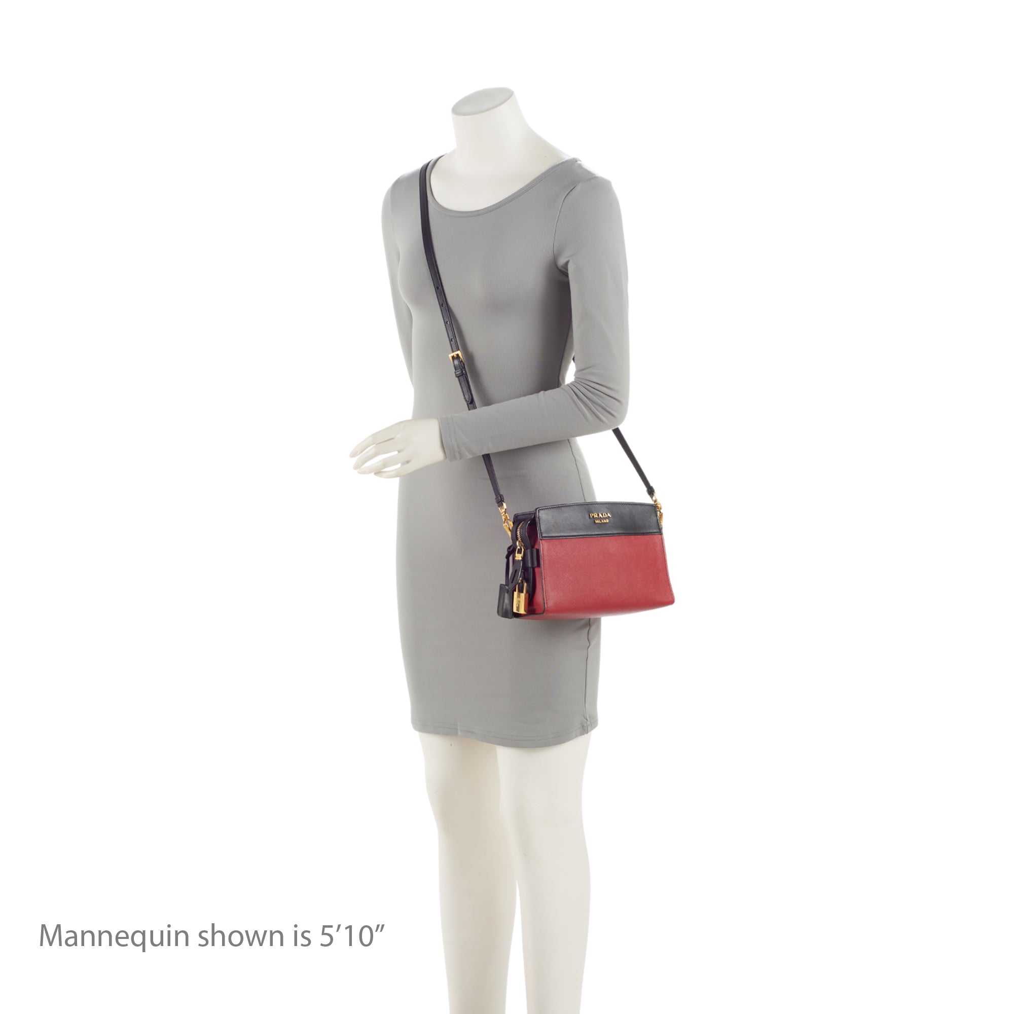 Prada Saffiano City Calf Esplanade Crossbody Bag (SHF-aLiiW2)