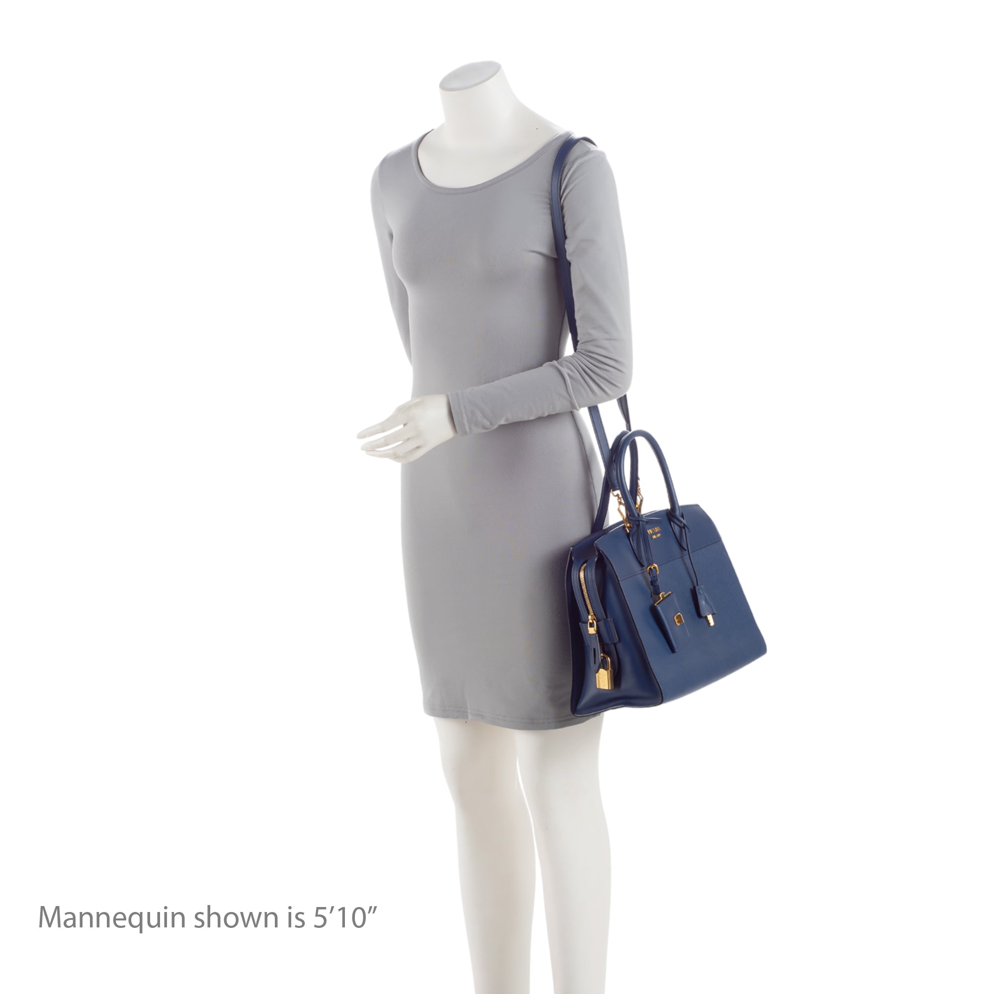 Prada Saffiano City Calf Esplanade Medium Tote (SHF-gGZXTx)