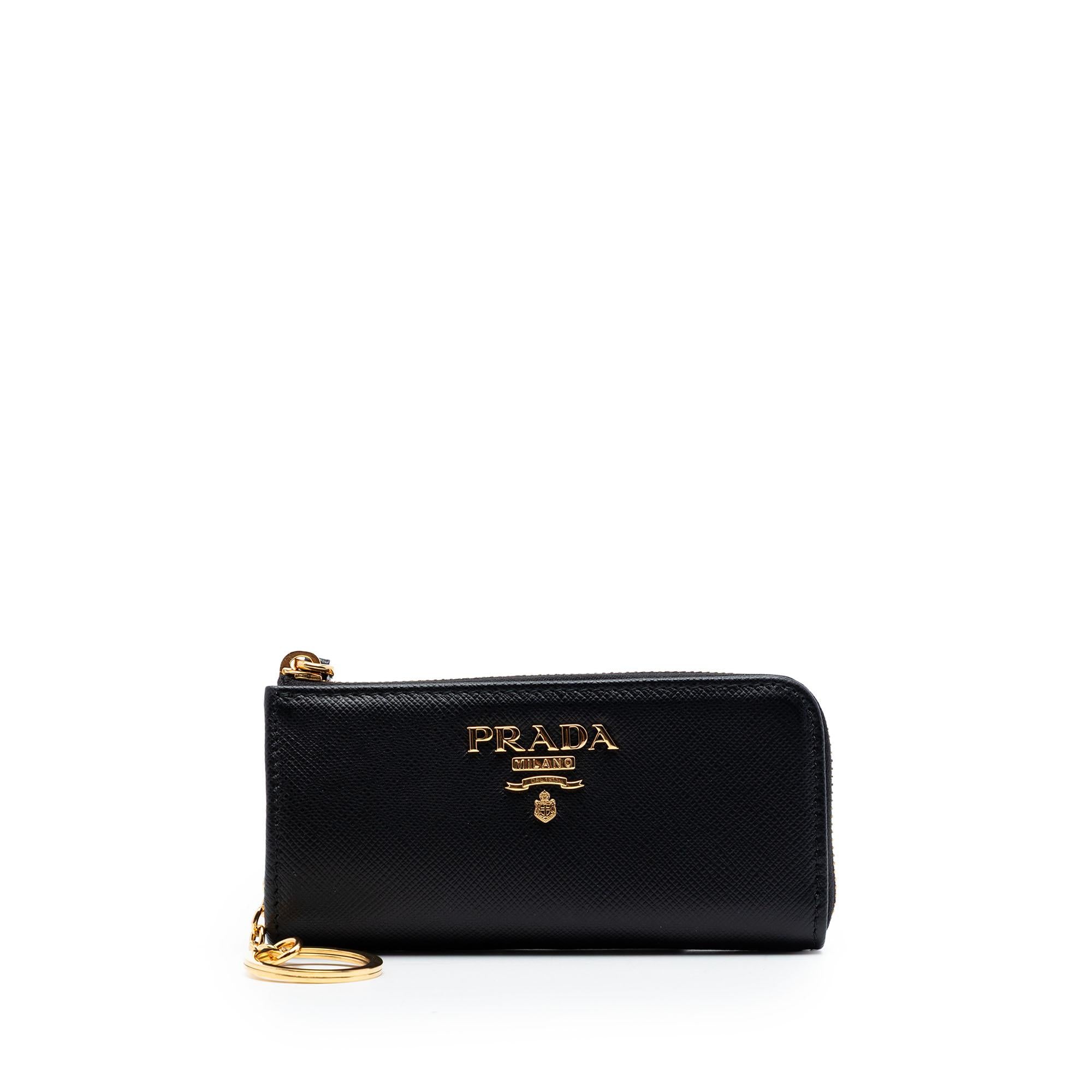 Prada Saffiano Coin Pouch