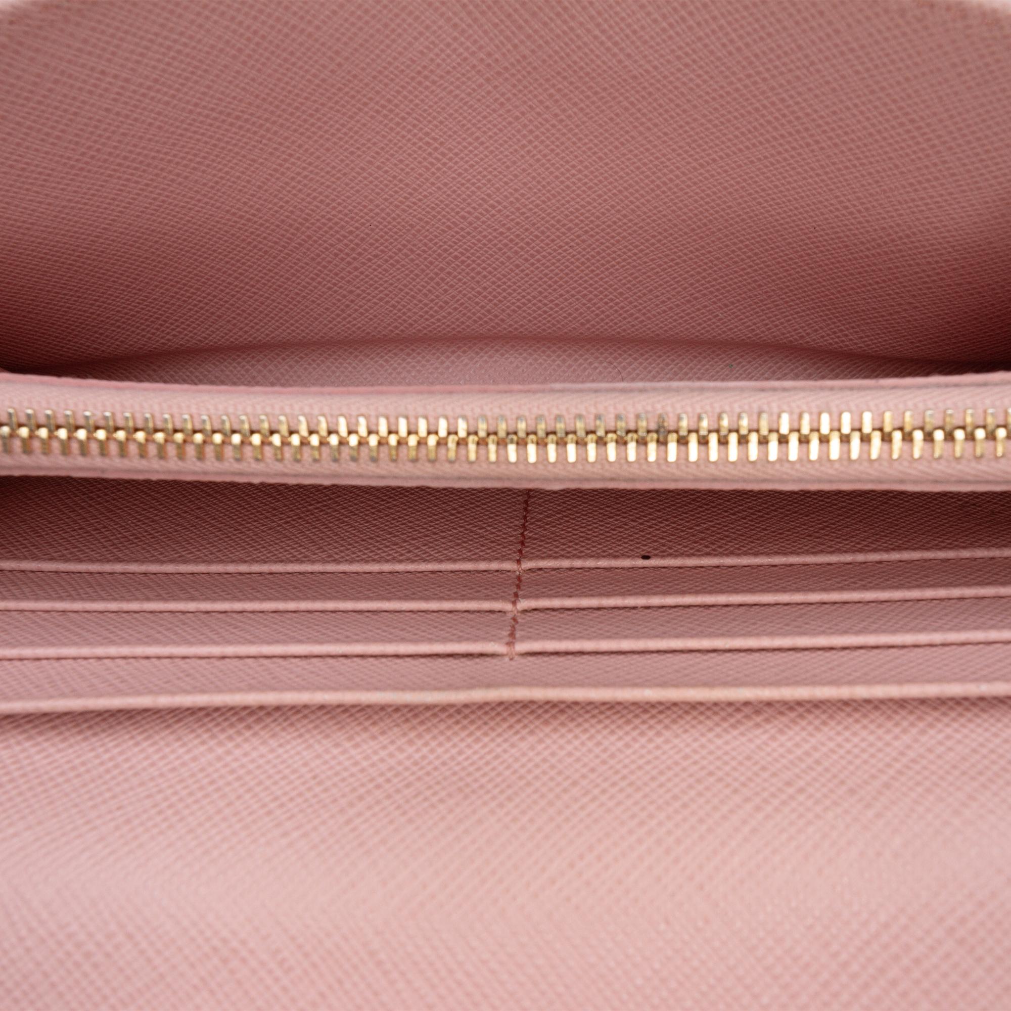 Prada Saffiano Continental Flap Wallet