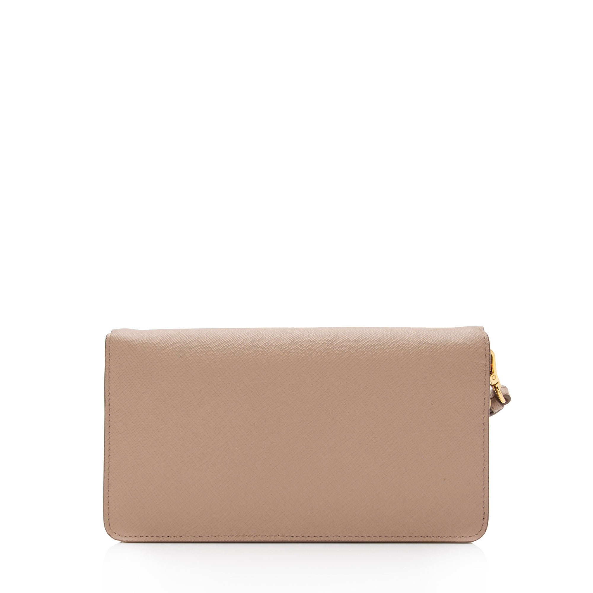Prada Saffiano Continental Wallet on Chain Bag (SHF-SzvpEr)