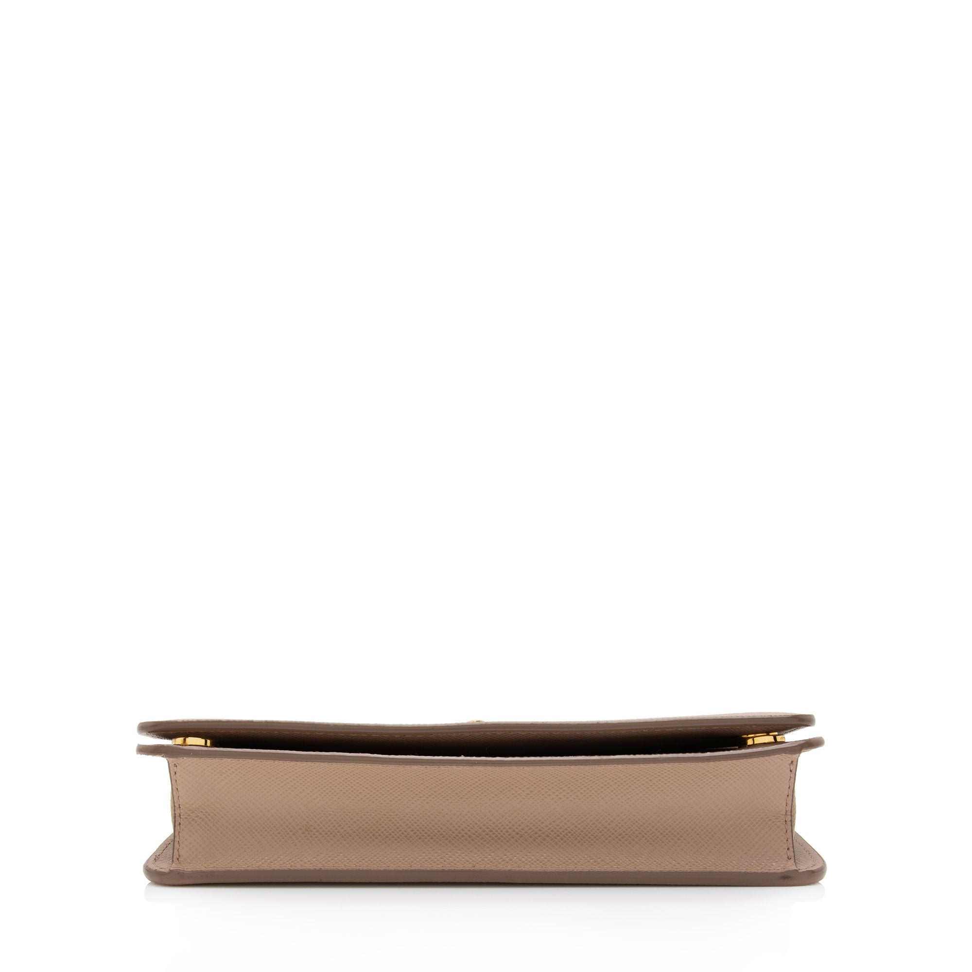 Prada Saffiano Continental Wallet on Chain Bag (SHF-SzvpEr)