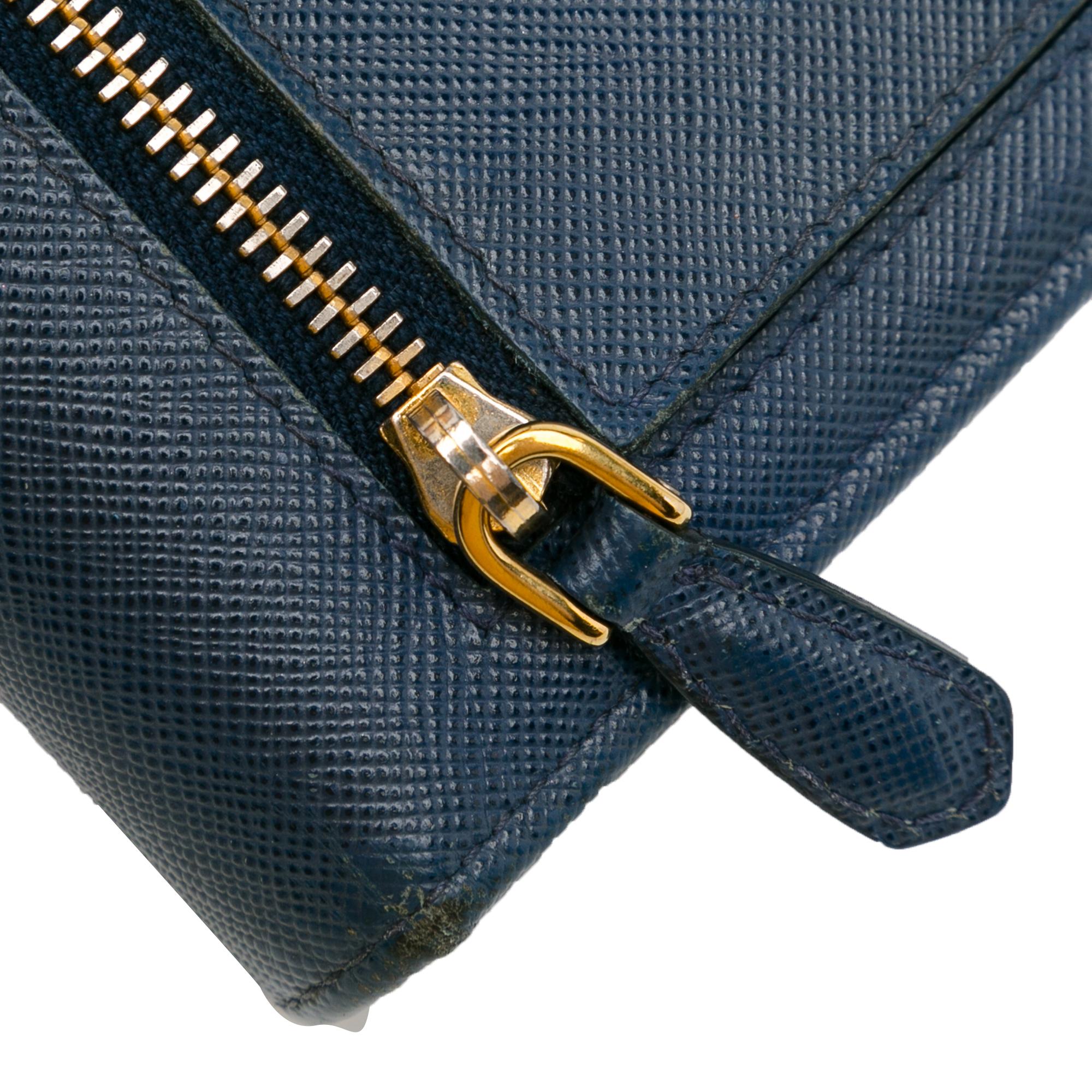 Prada Saffiano Continental Wallet (SHG-cWFNyU)