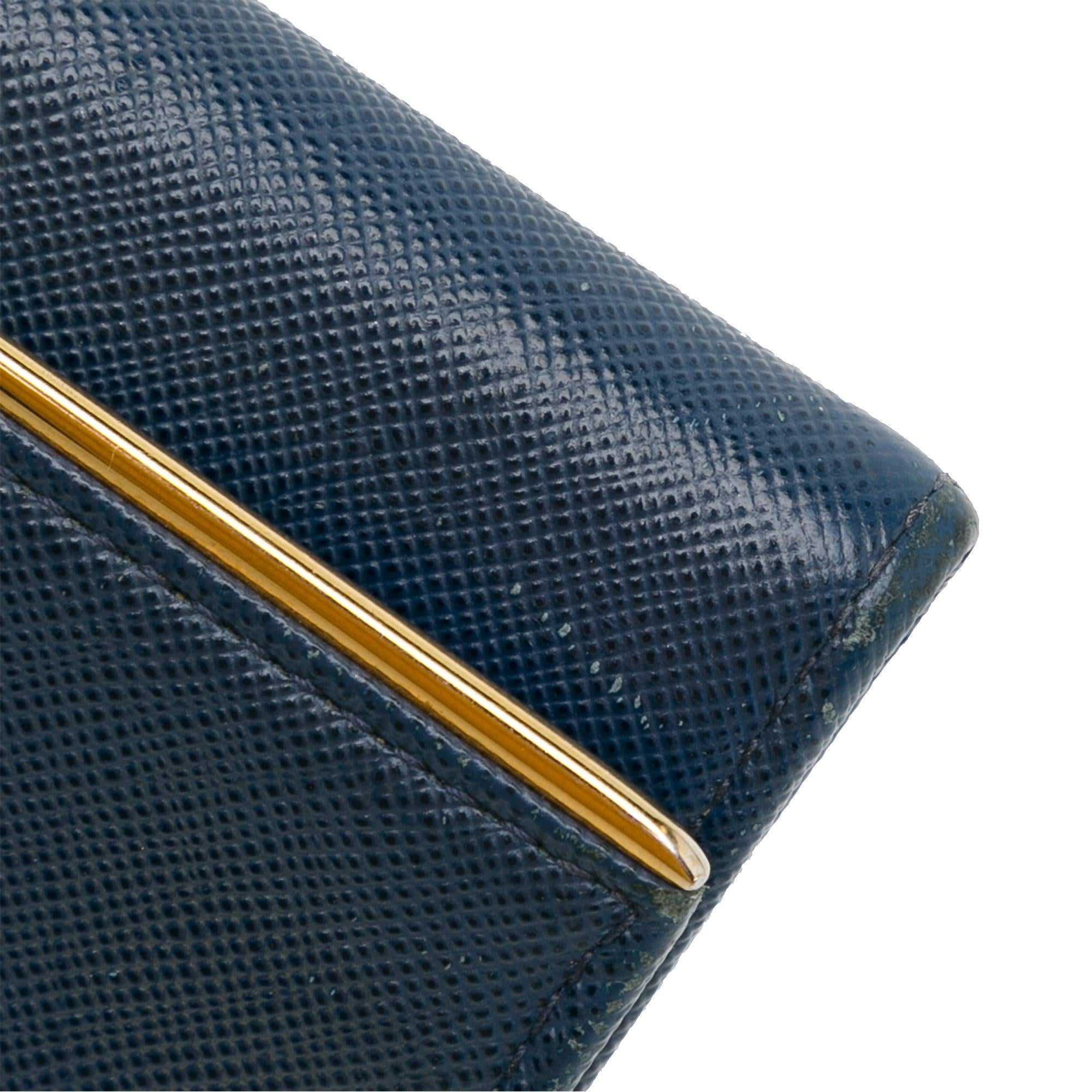 Prada Saffiano Continental Wallet (SHG-cWFNyU)