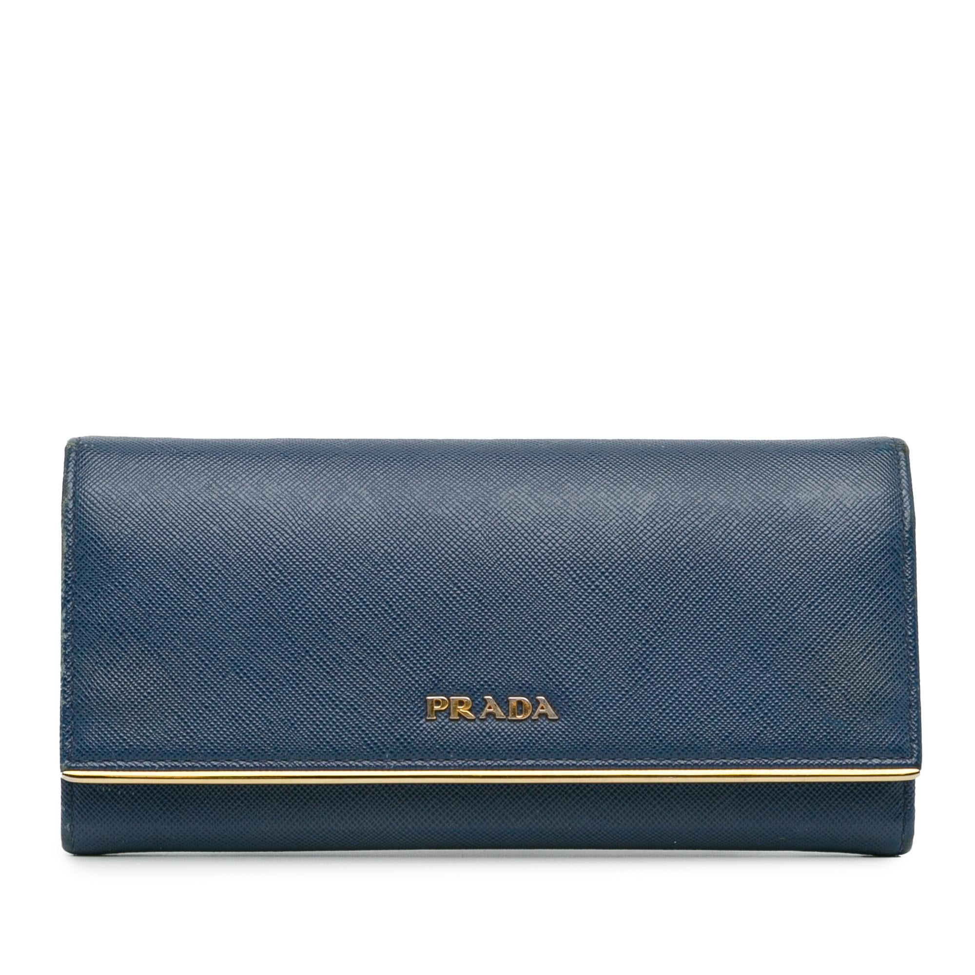 Prada Saffiano Continental Wallet (SHG-cWFNyU)