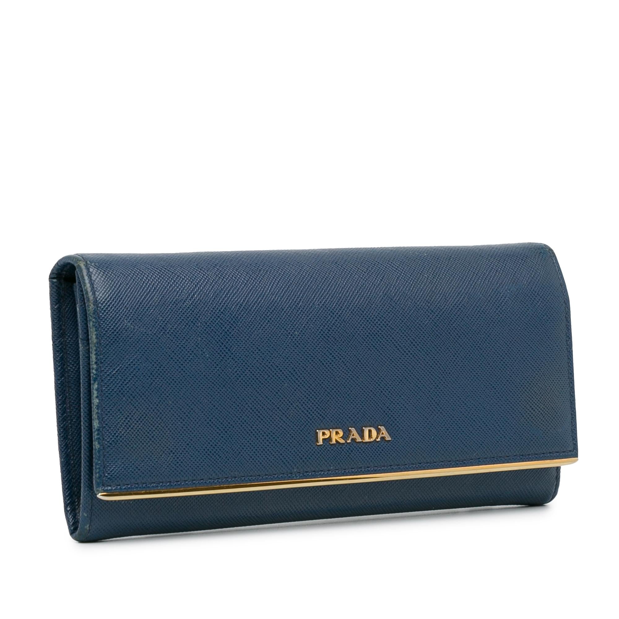 Prada Saffiano Continental Wallet (SHG-cWFNyU)